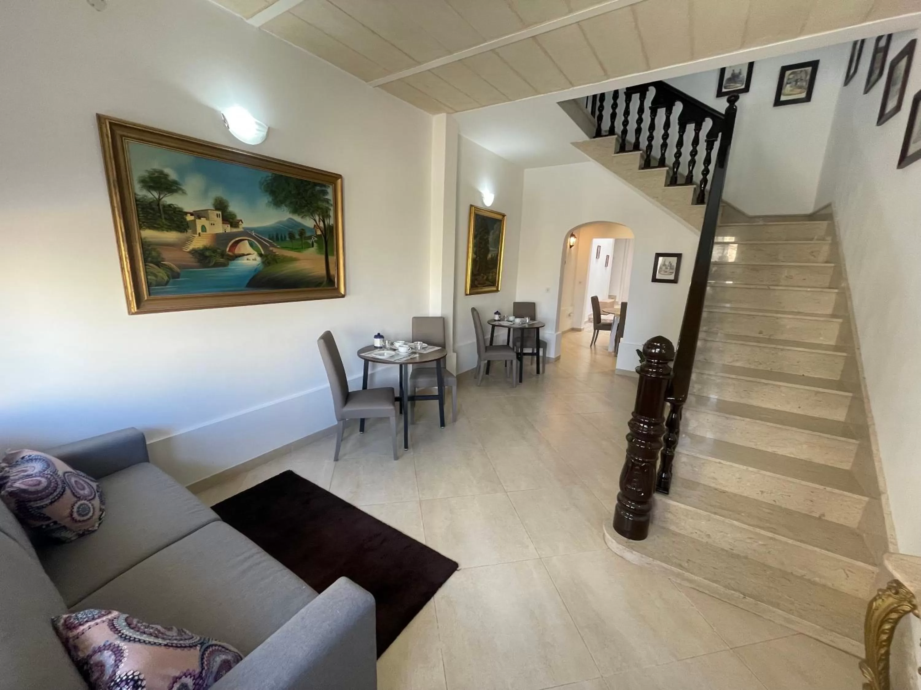 Seating area in Alina Boutique Living