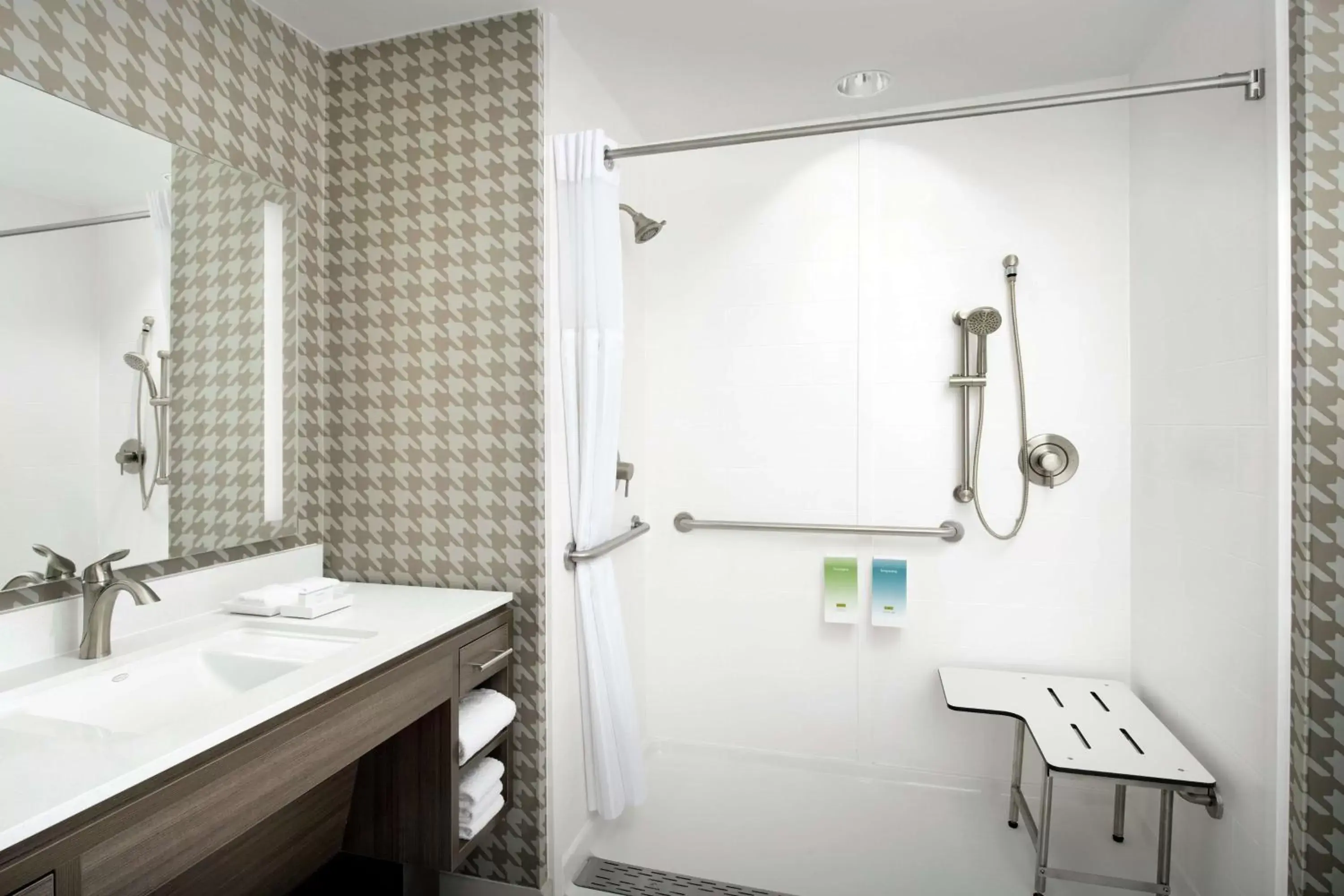 Bathroom in Home2 Suites by Hilton San Antonio Lackland SeaWorld