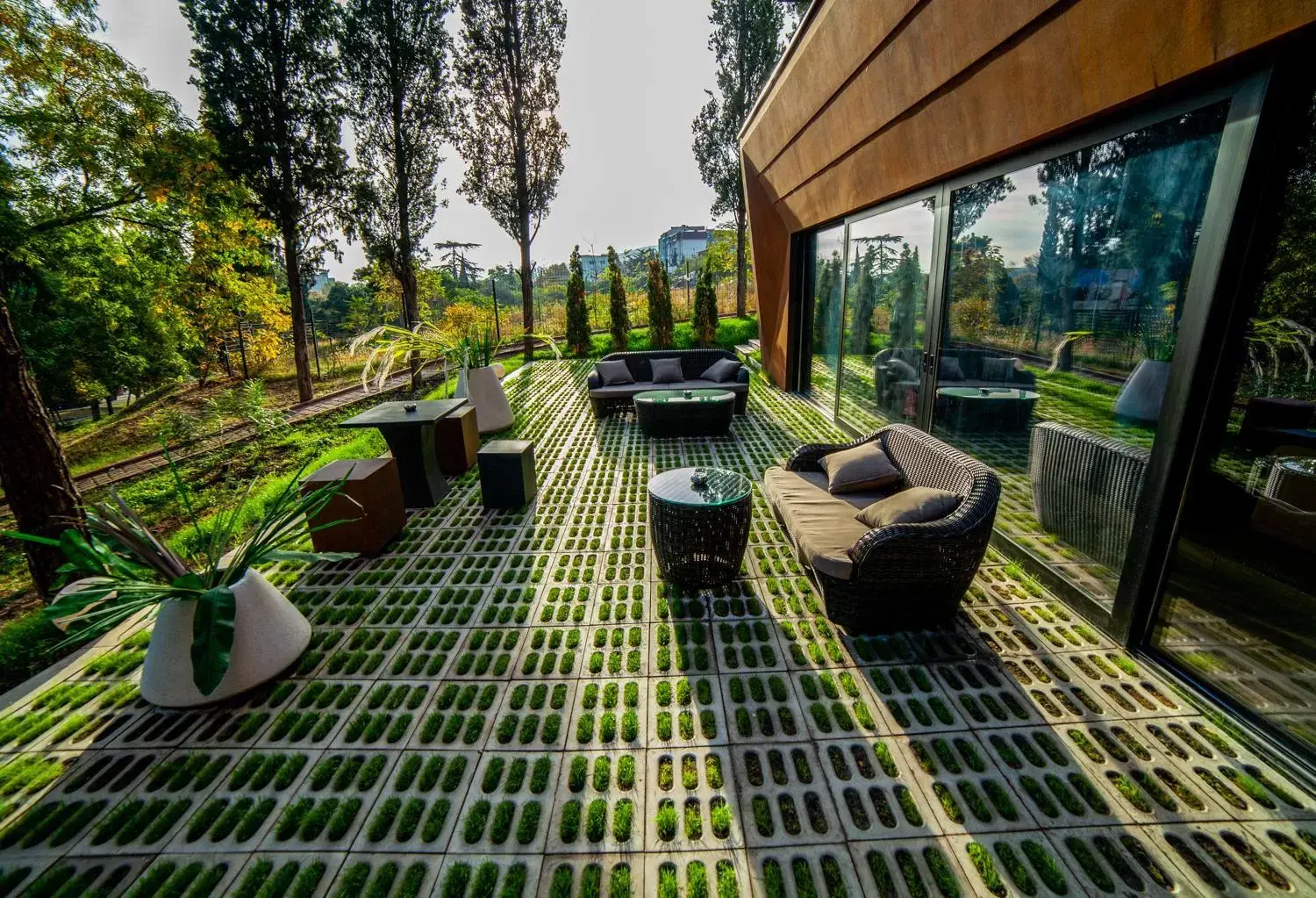 Balcony/Terrace in Folk Boutique Hotel