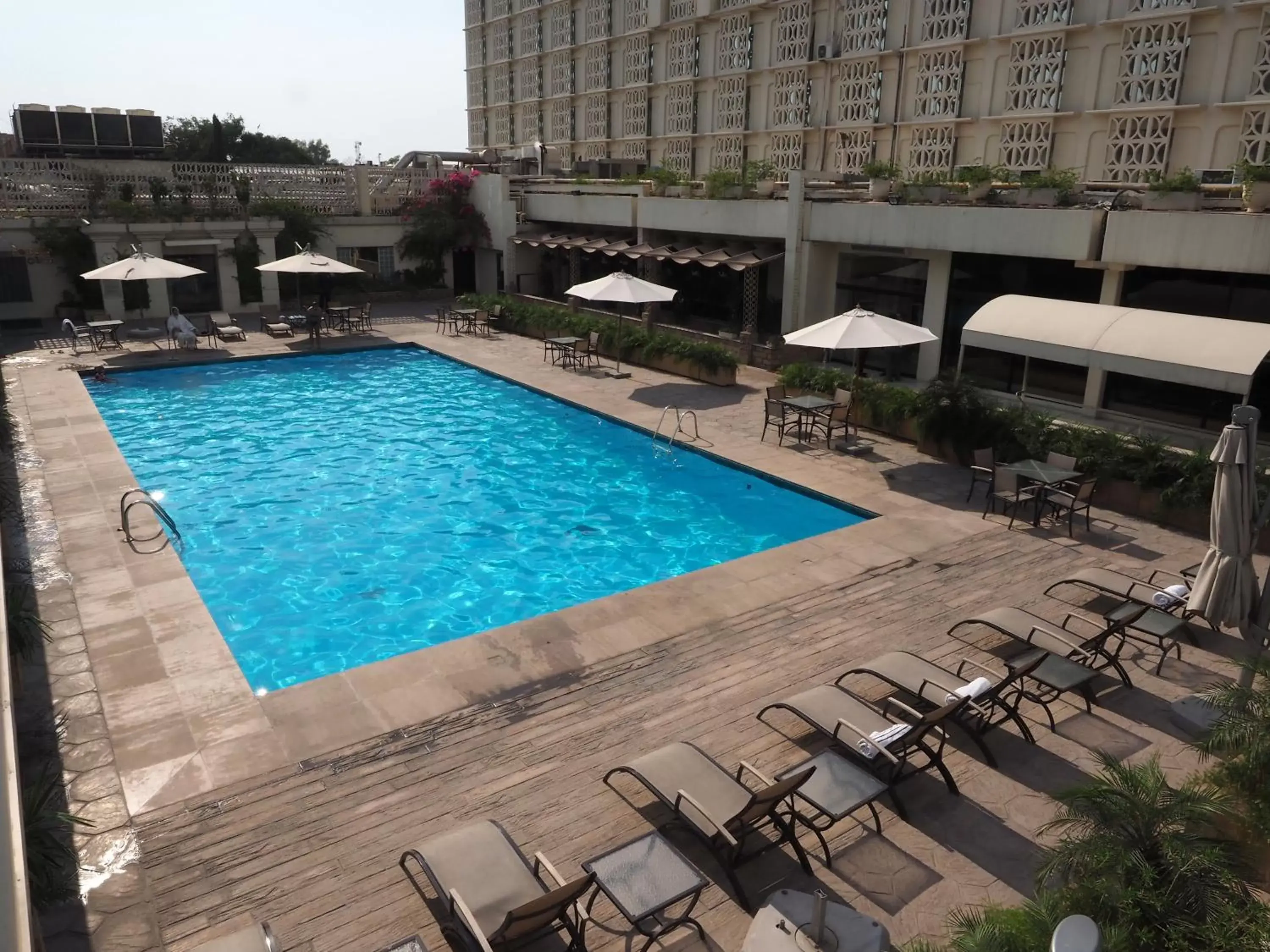 Balcony/Terrace, Swimming Pool in Pearl Continental Hotel, Rawalpindi