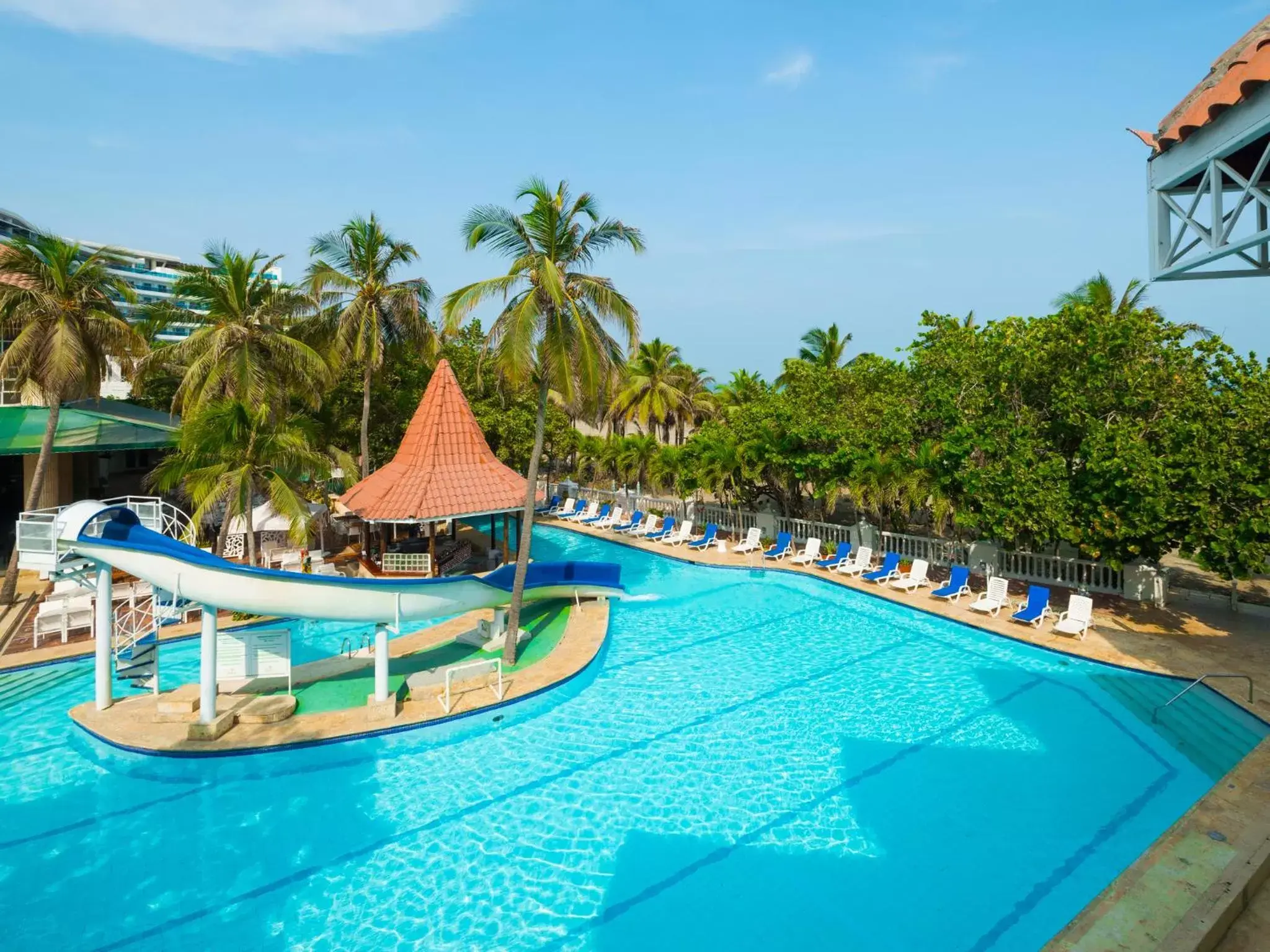 Pool view, Water Park in Hotel Las Americas Casa de Playa