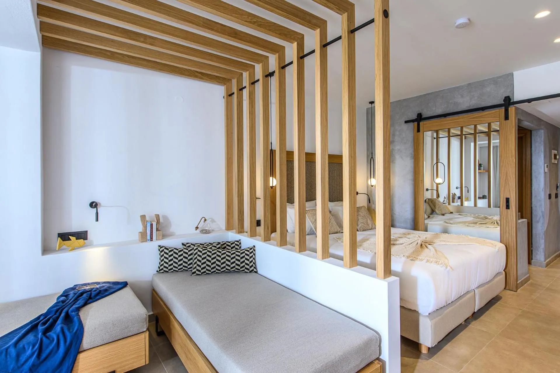 Bed in Stella Palace Aqua Park Resort