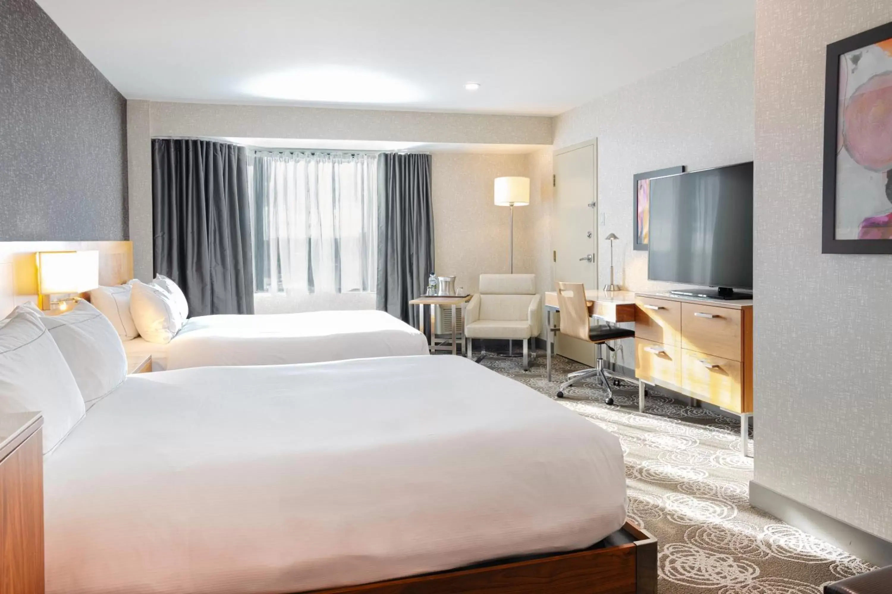 Bed in Hilton Montreal/Laval