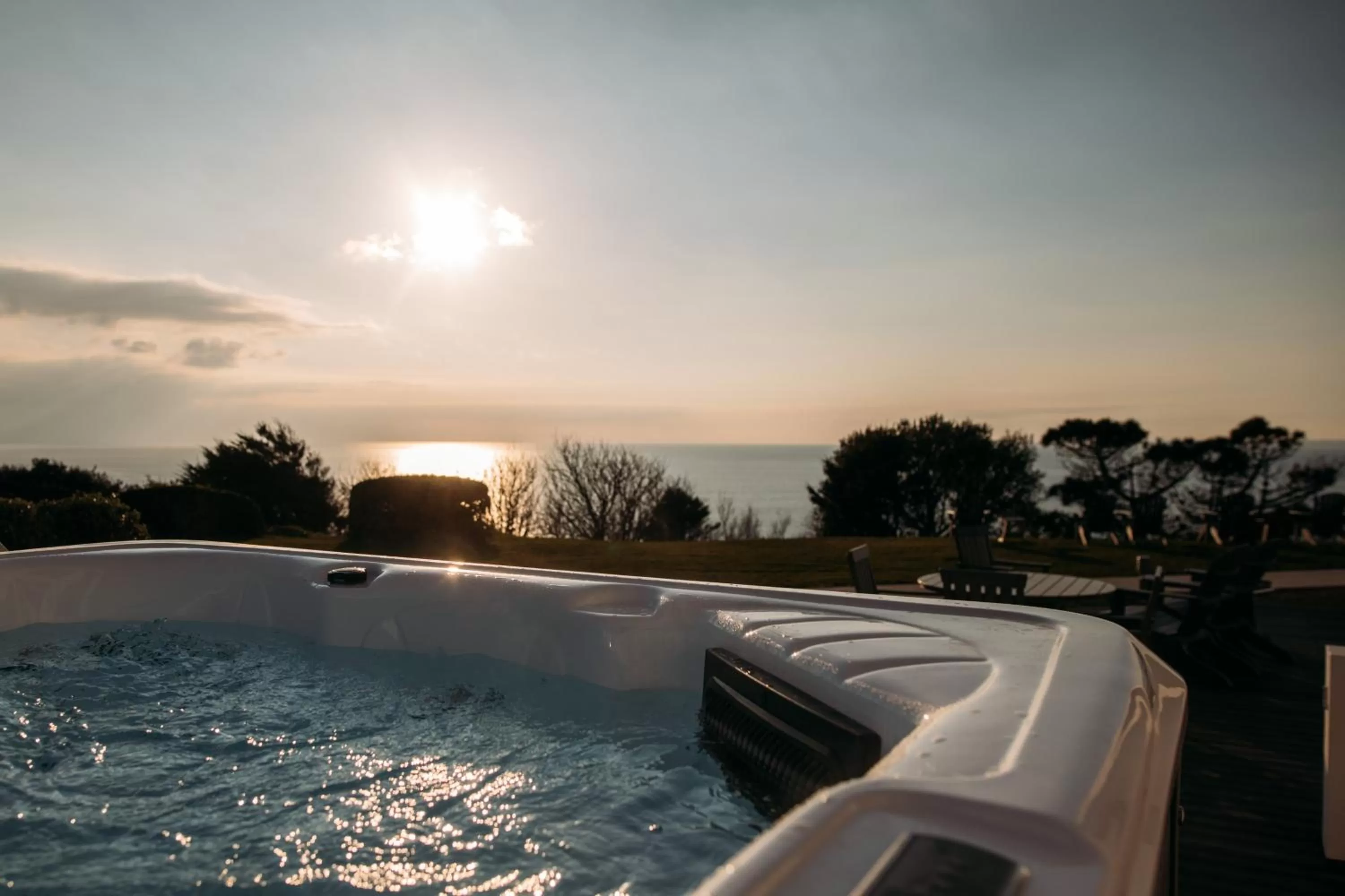 Hot Tub in Polurrian on the Lizard