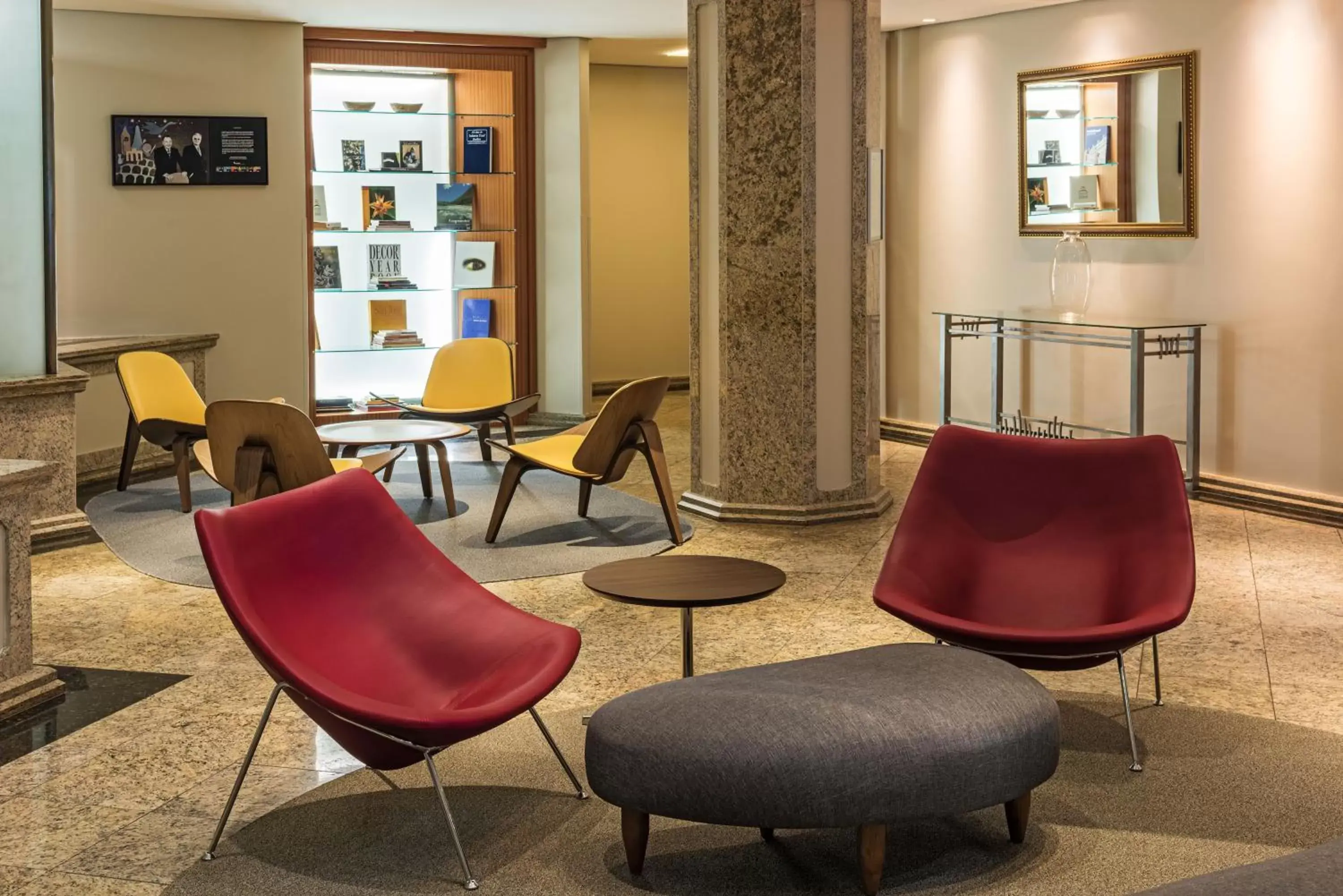 Lobby or reception in Mercure Joinville Prinz Lobby or reception in Mercure Joinville Prinz