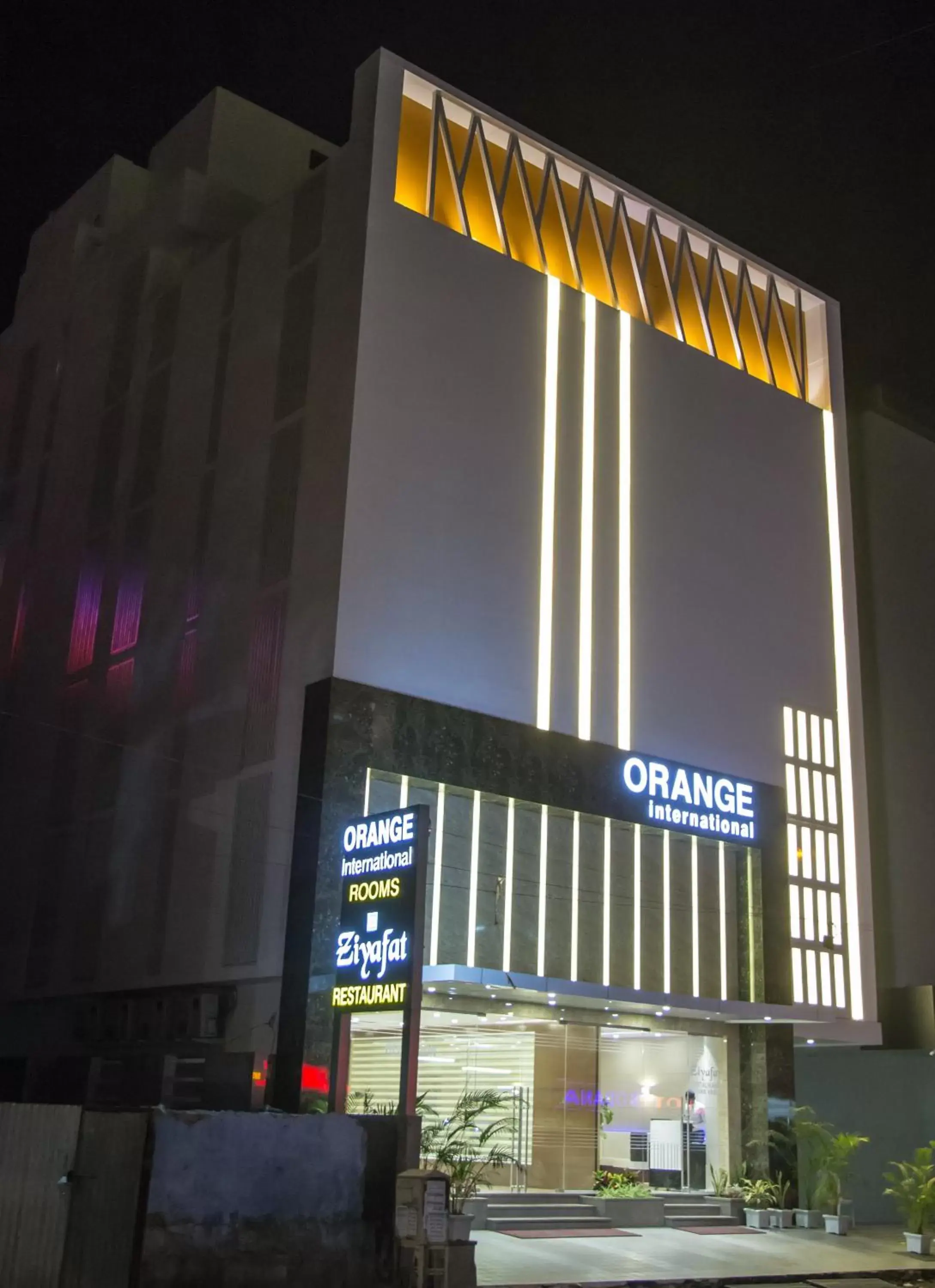 Bird's eye view, Property Building in Hotel Orange International