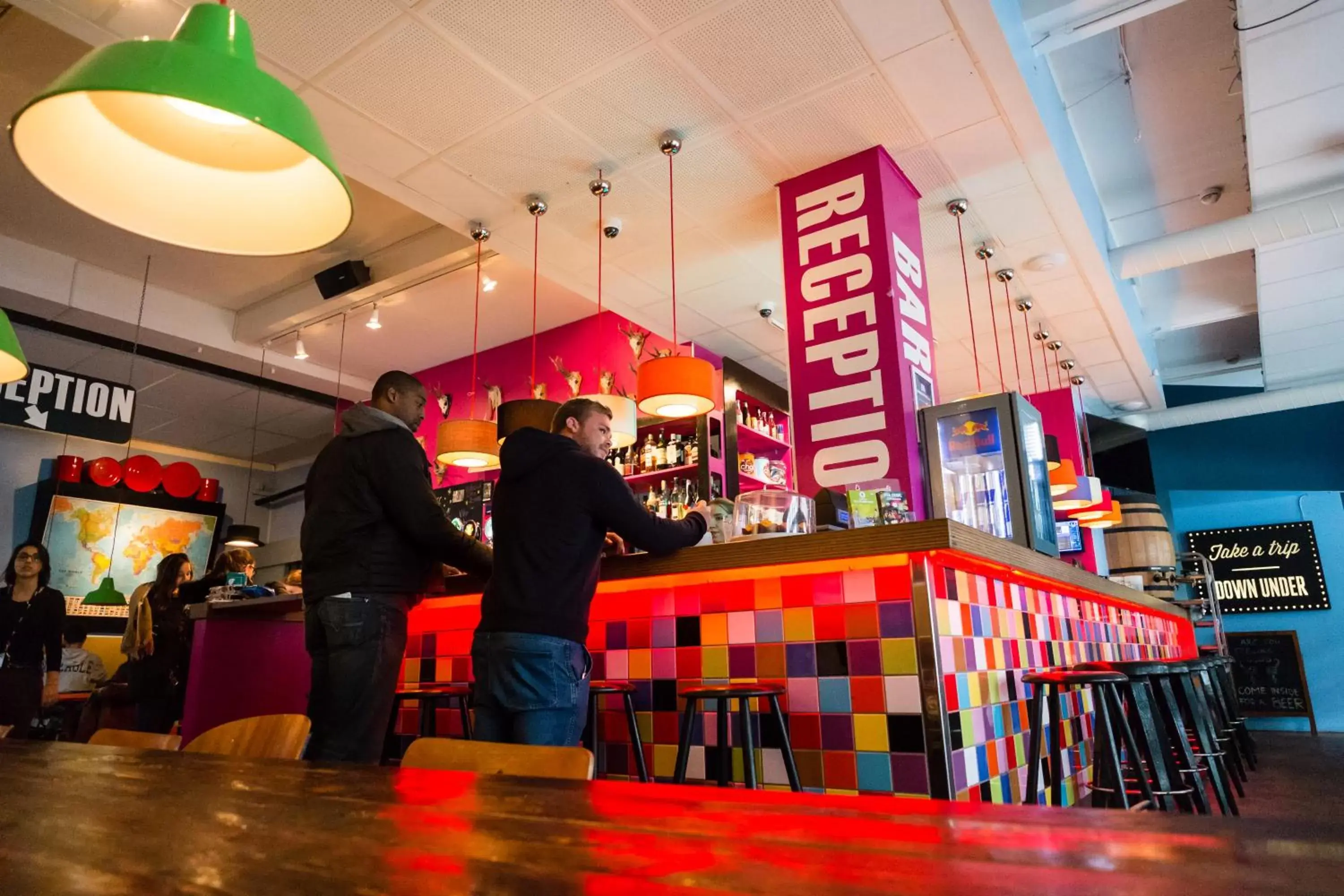 Lobby or reception in Copenhagen Downtown Hostel Lobby or reception in Copenhagen Downtown Hostel