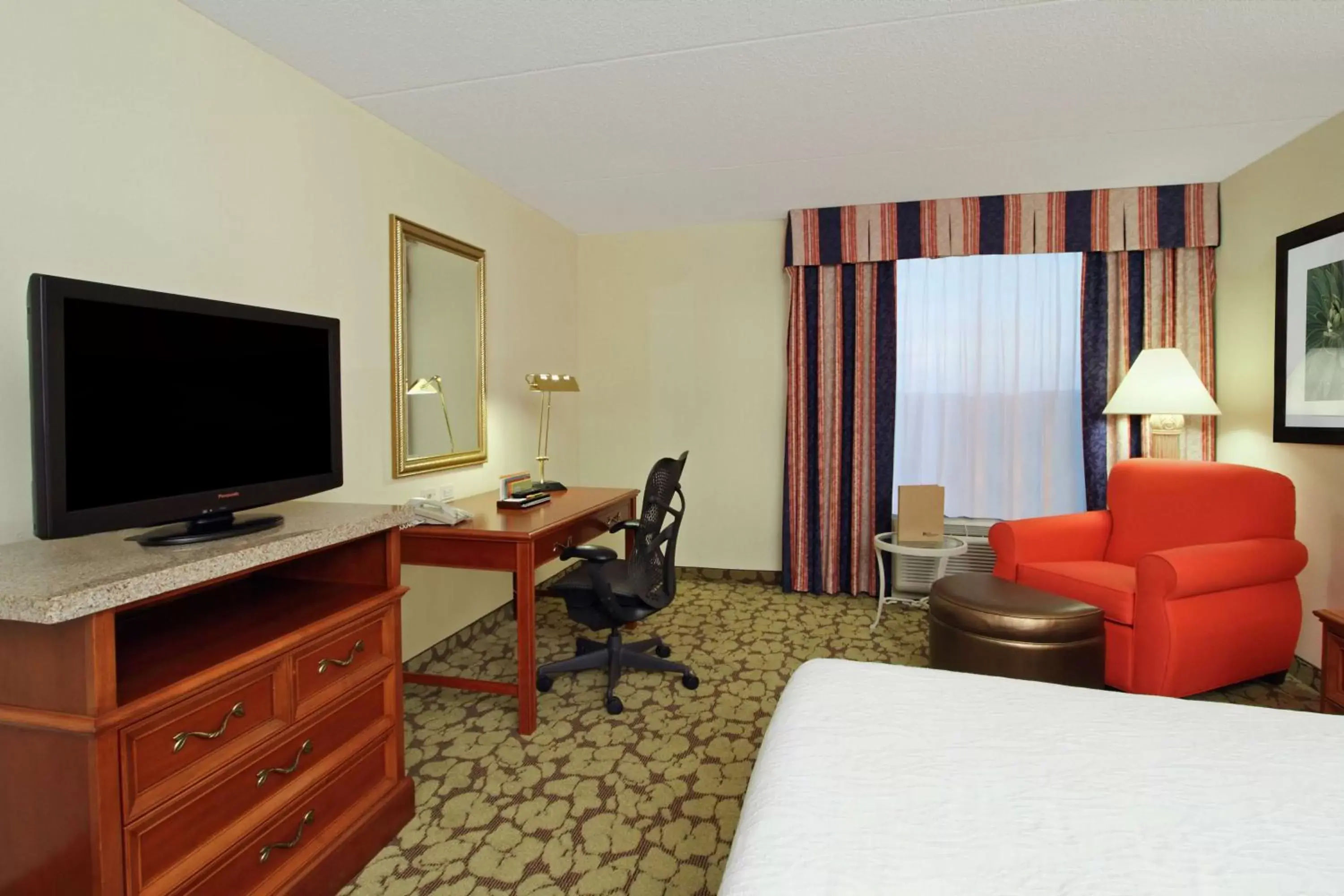 Bedroom, TV/Entertainment Center in Hilton Garden Inn Chesapeake Greenbrier