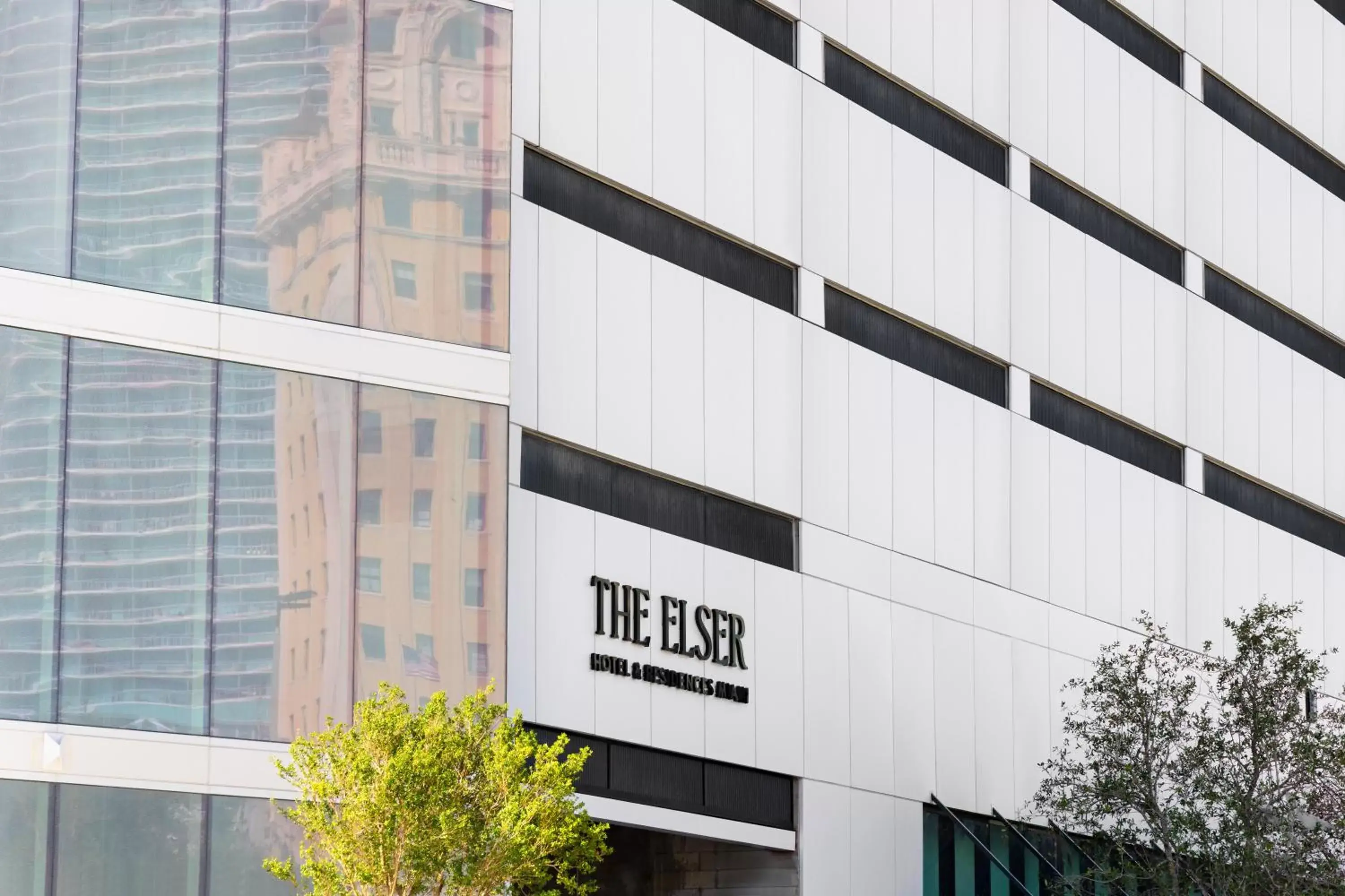 Text overlay, Property Building in The Elser Hotel Miami