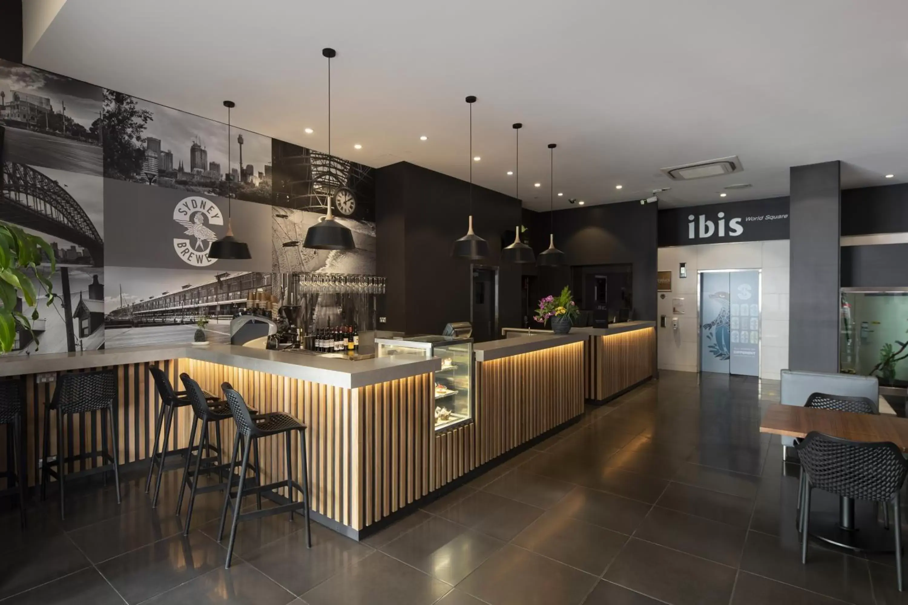 Lobby or reception in ibis Sydney World Square Lobby or reception in ibis Sydney World Square
