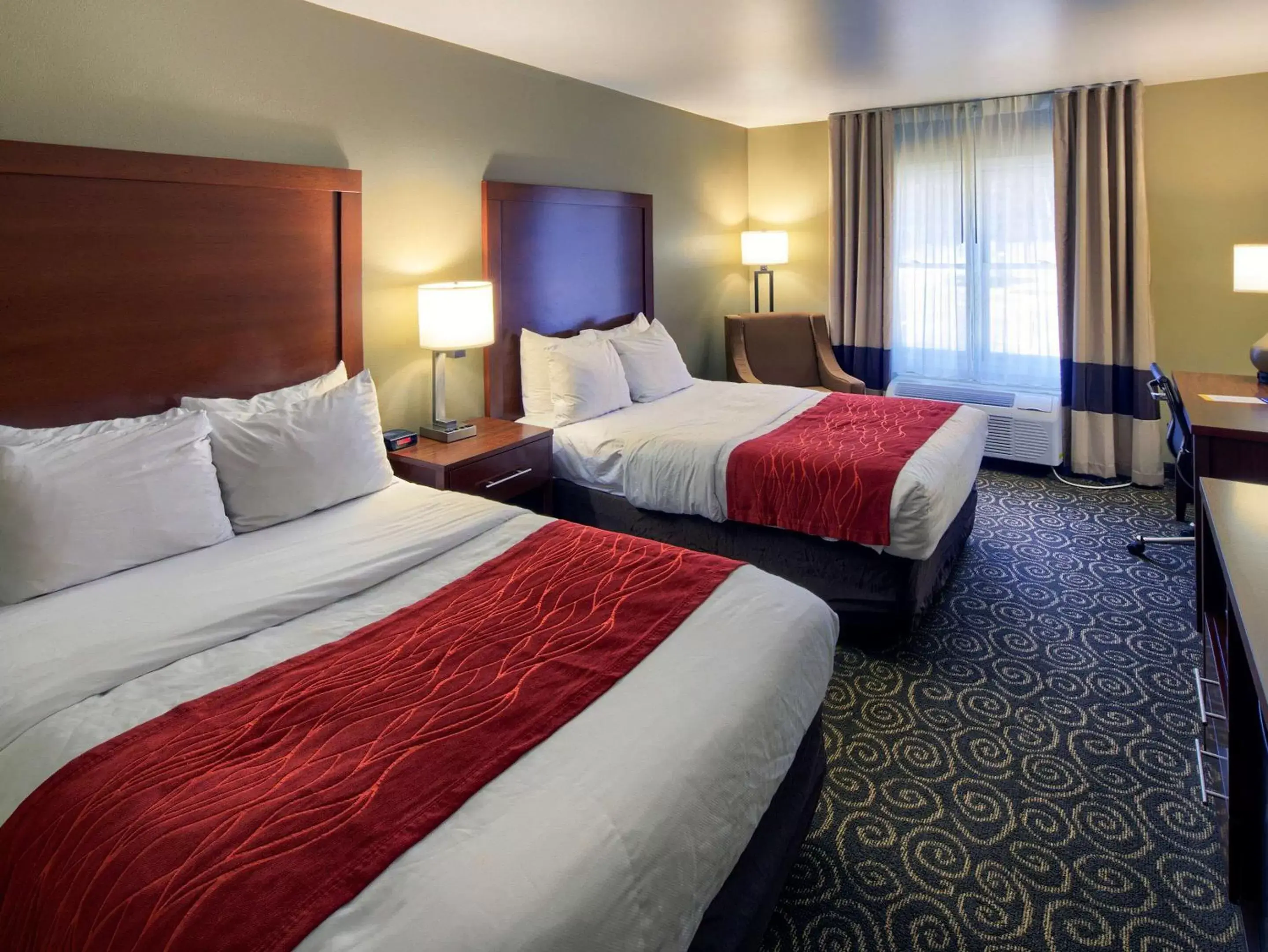 Bedroom, Bed in Comfort Inn Brunswick Bedroom, Bed in Comfort Inn Brunswick