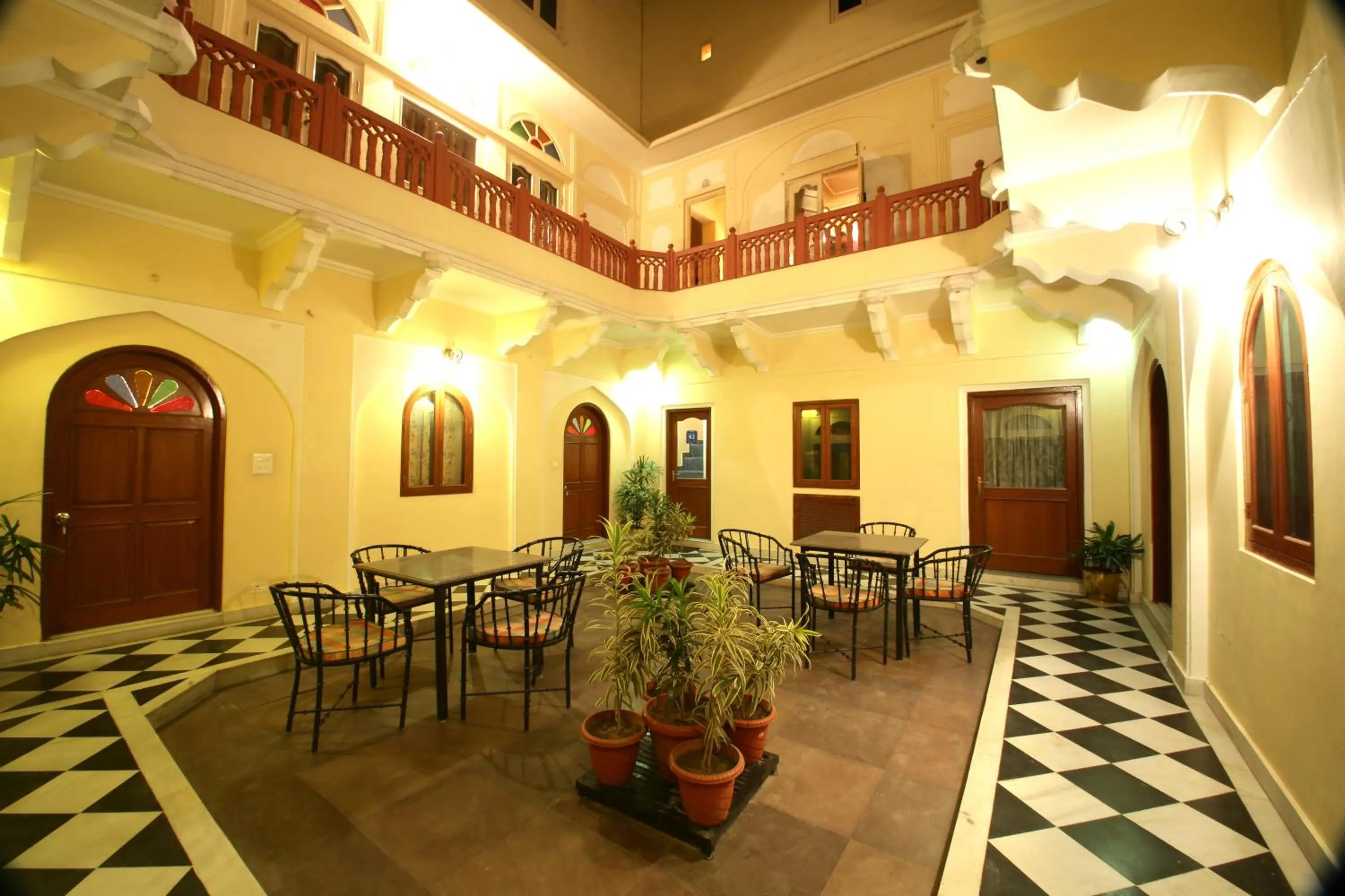 Patio in Khatu Haveli