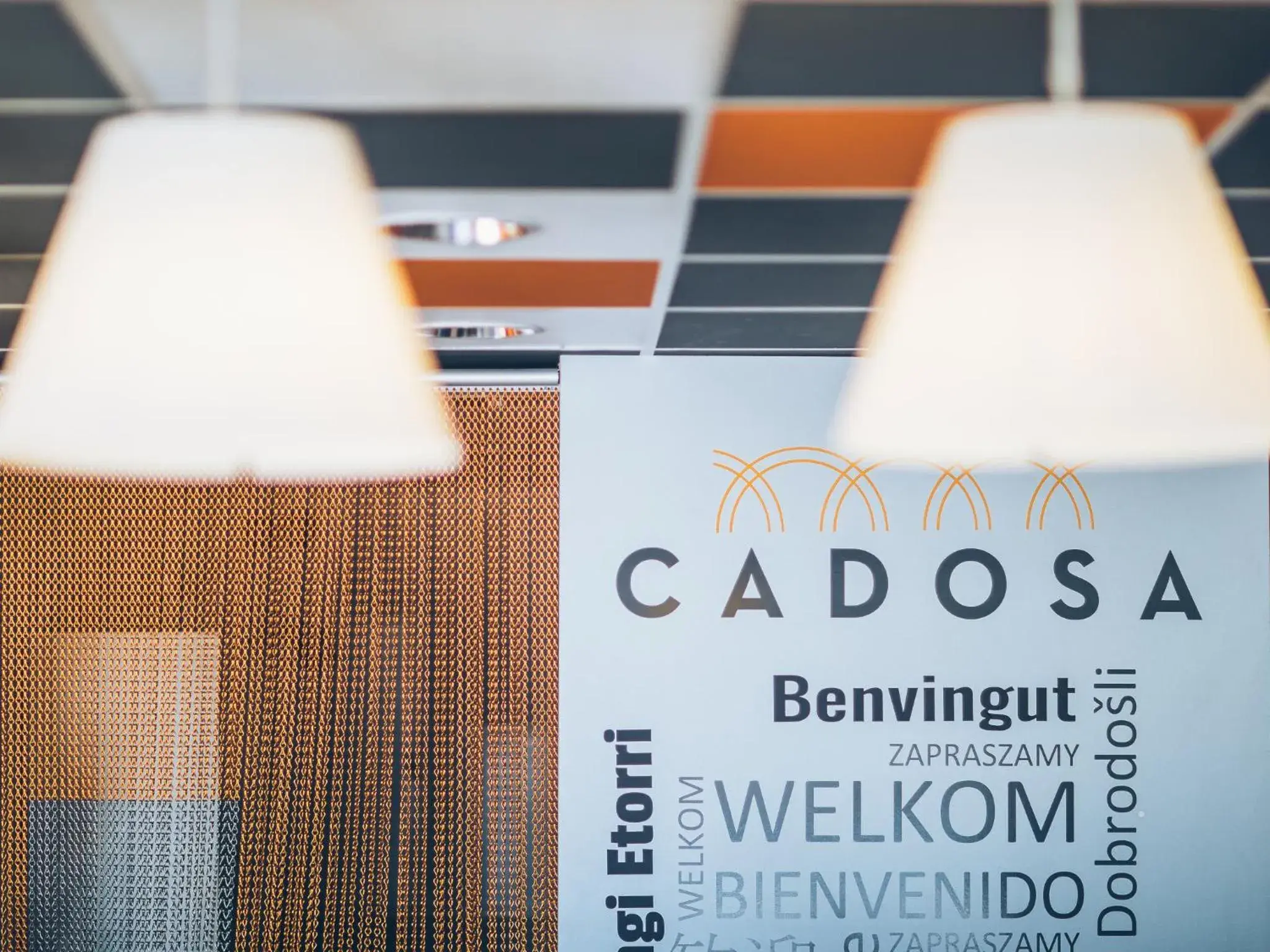 Lobby or reception in Hotel Restaurante Cadosa