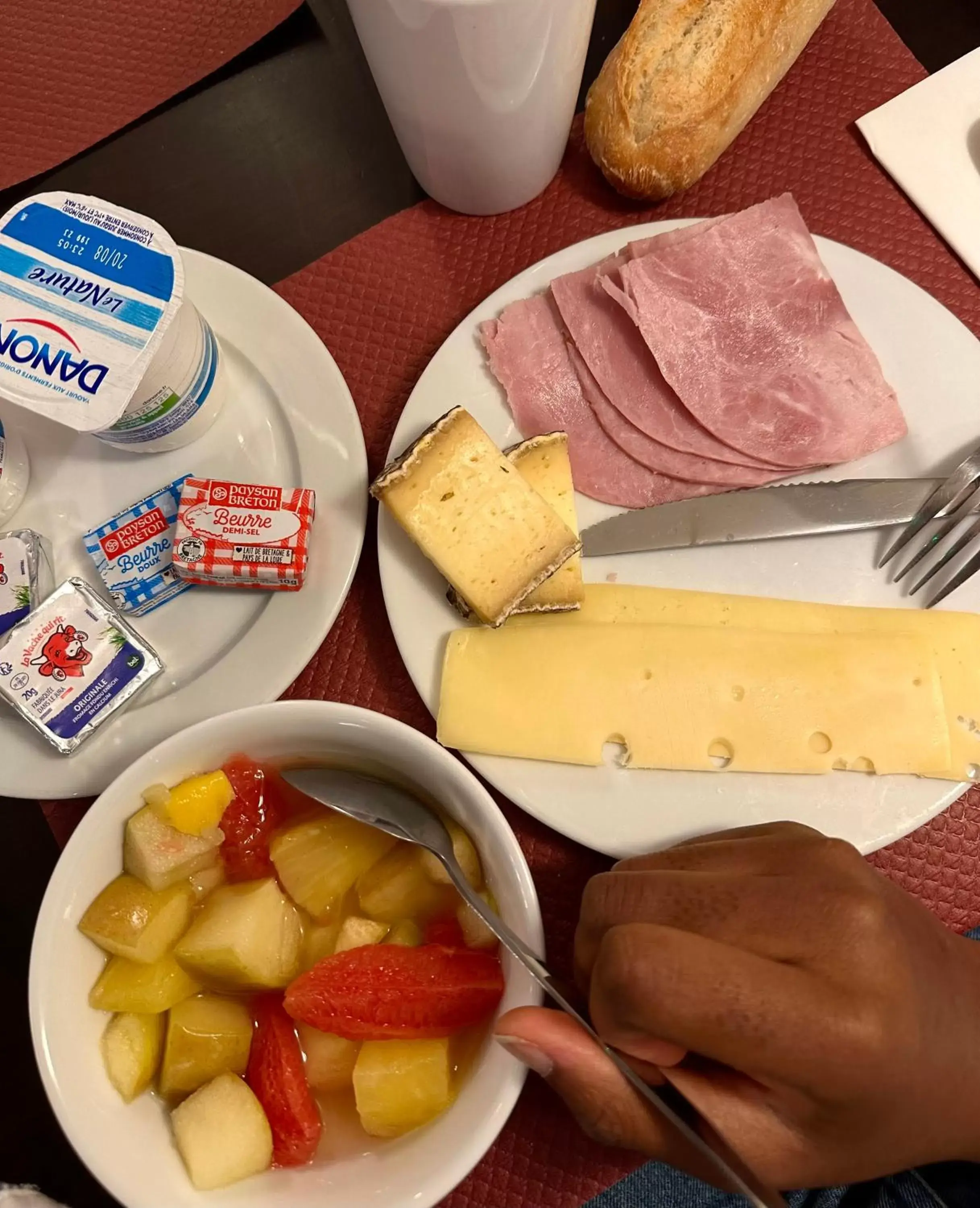 Breakfast, Food in Hôtel Du Centre Annemasse