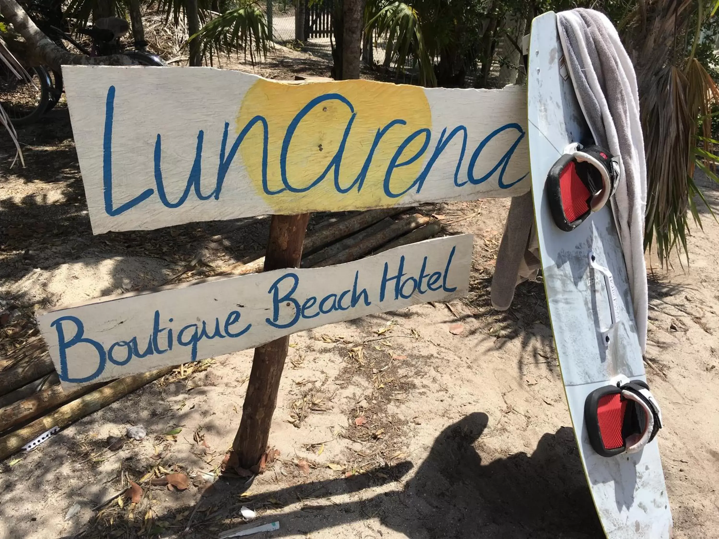 Property logo or sign in LunArena Boutique Beach Hotel Yucatan Mexico