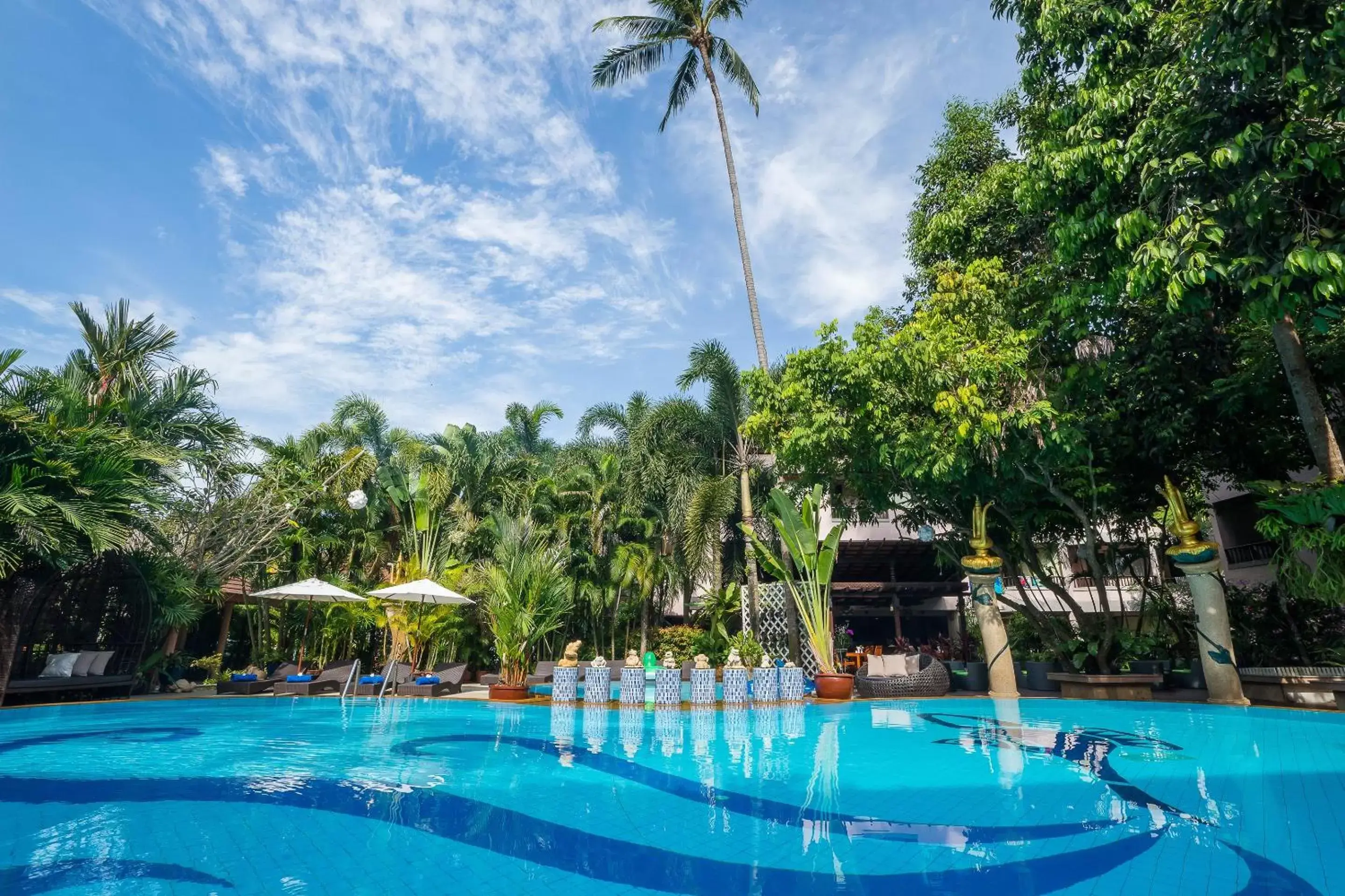 Pool view, Swimming Pool in Aonang Princeville Villa Resort & Spa - Halal Certified Restaurant