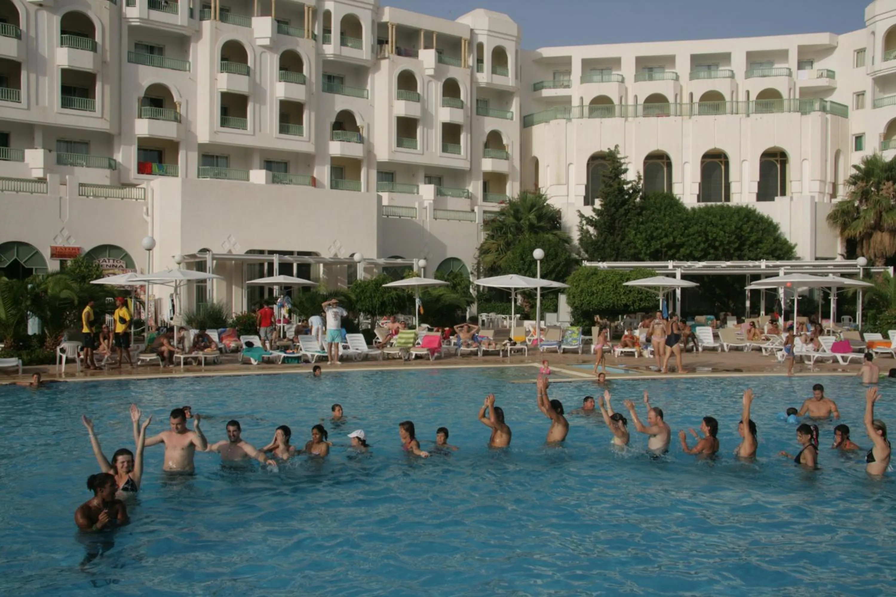 Swimming pool in El Mouradi Hammamet