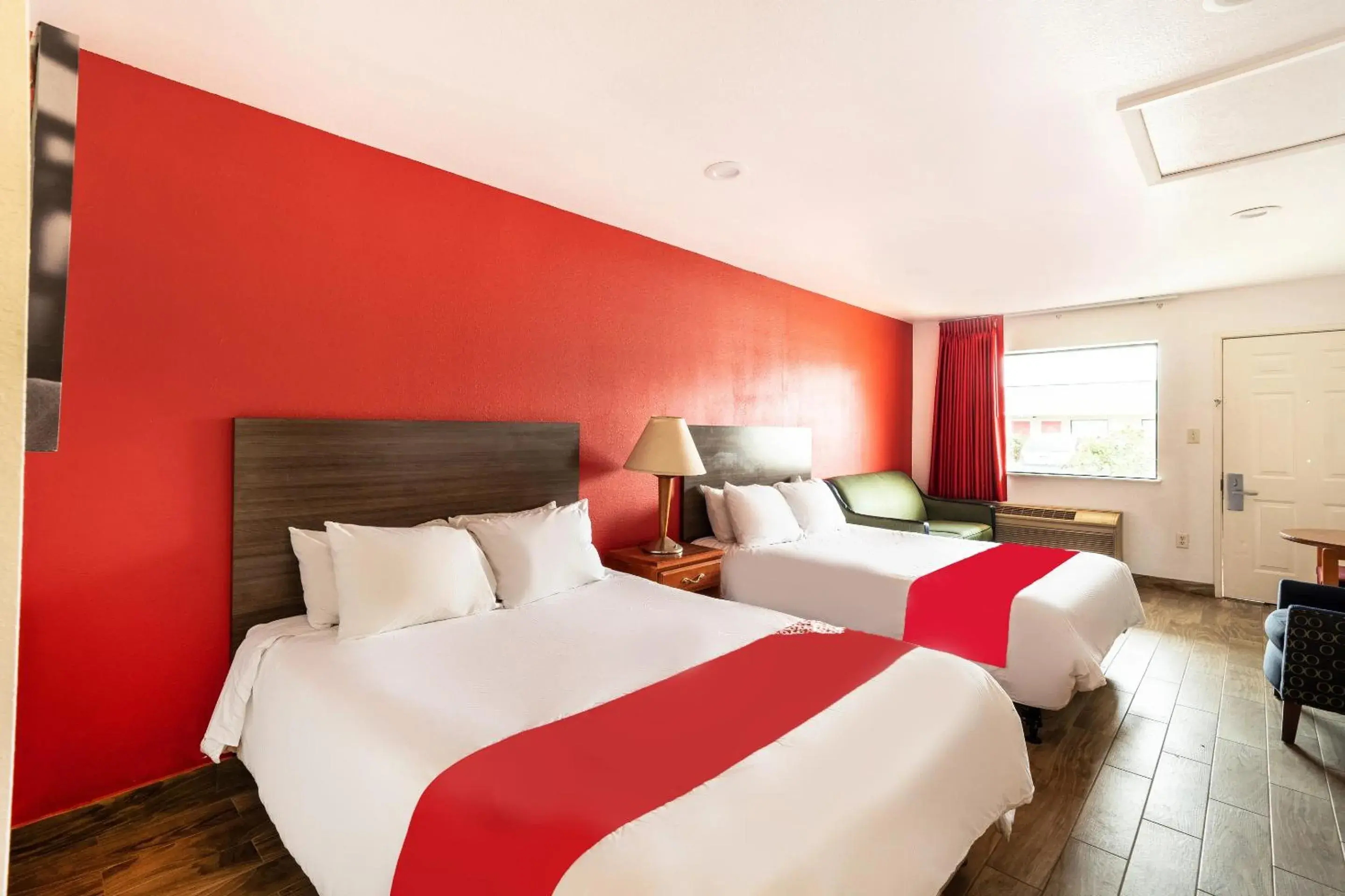 Bedroom, Bed in OYO Hotel San Antonio near AT&T Center
