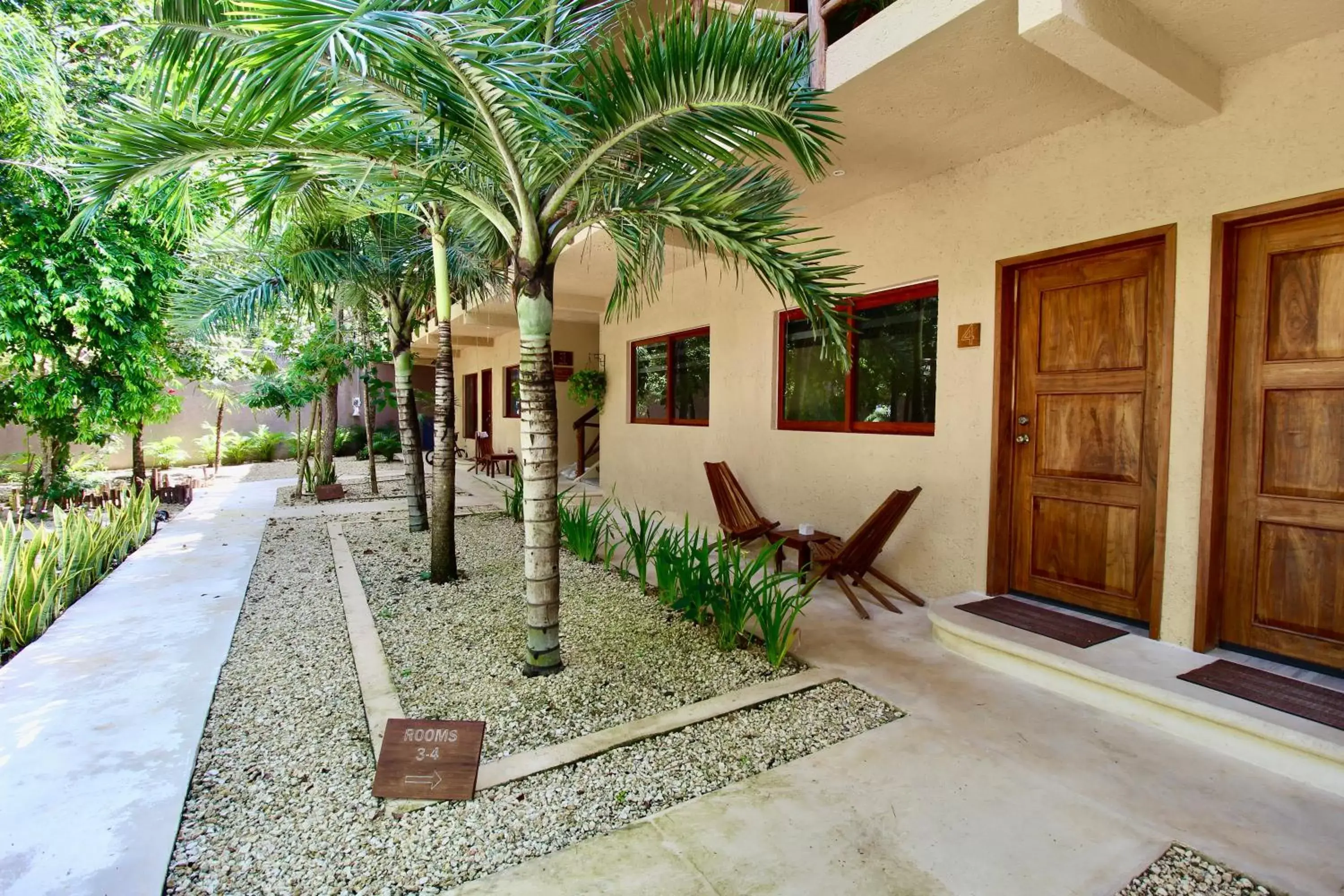 Facade/entrance in Aldea Xaan Ha Tulum