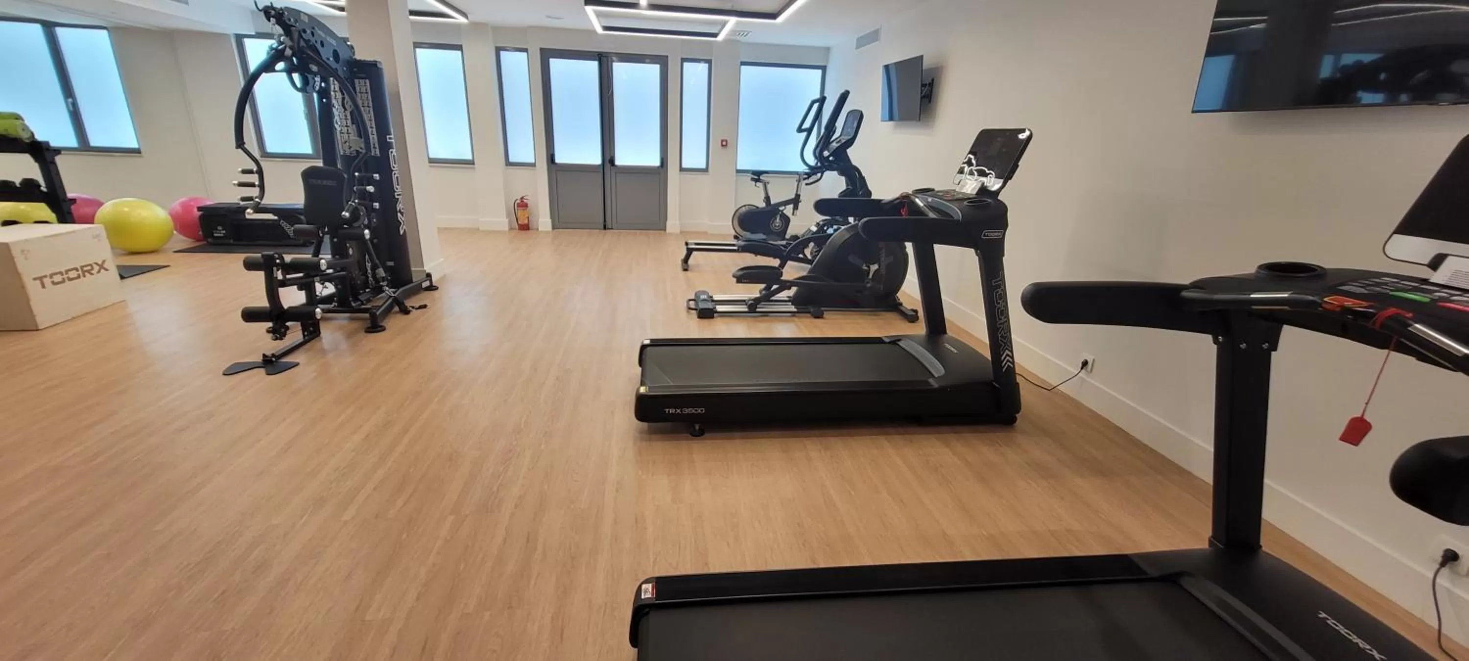 Fitness centre/facilities in Pharae Palace