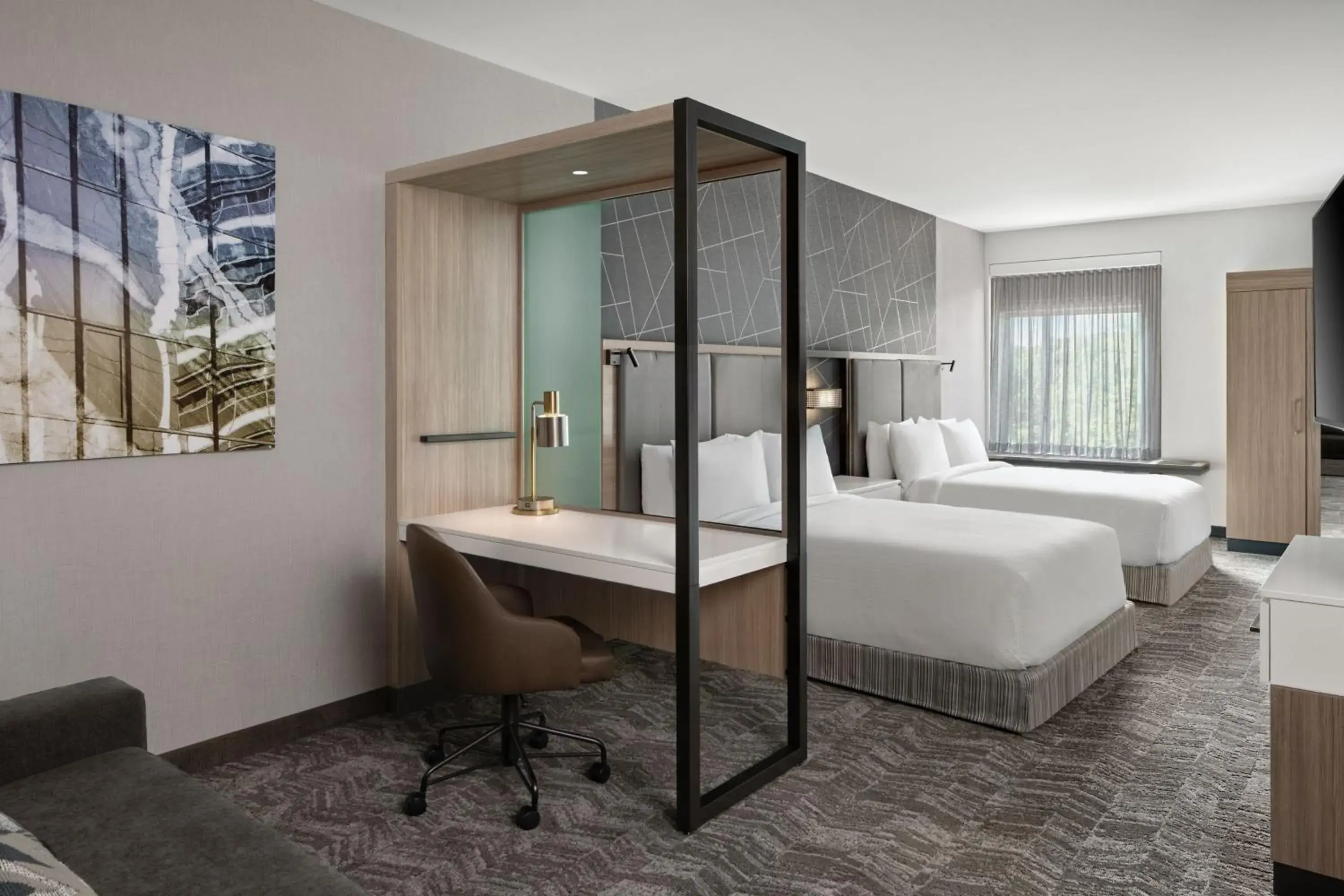 Bedroom in SpringHill Suites by Marriott Kalamazoo Portage