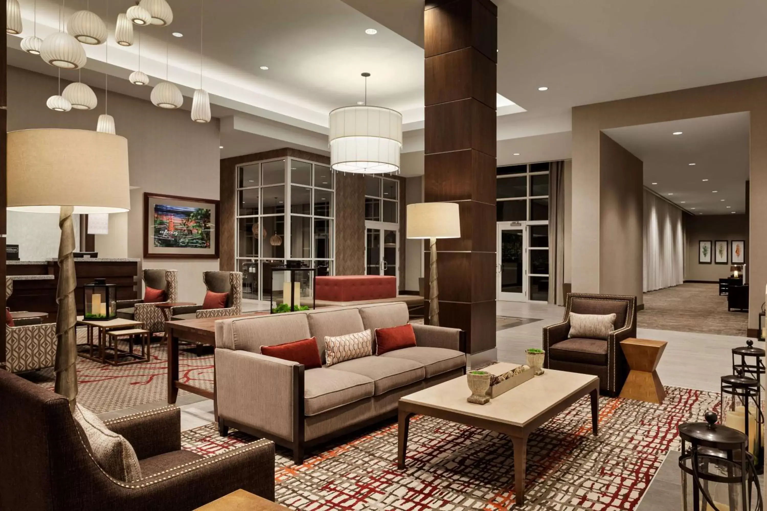 Lobby or reception, Lobby/Reception in Hilton Garden Inn Charlotte Southpark