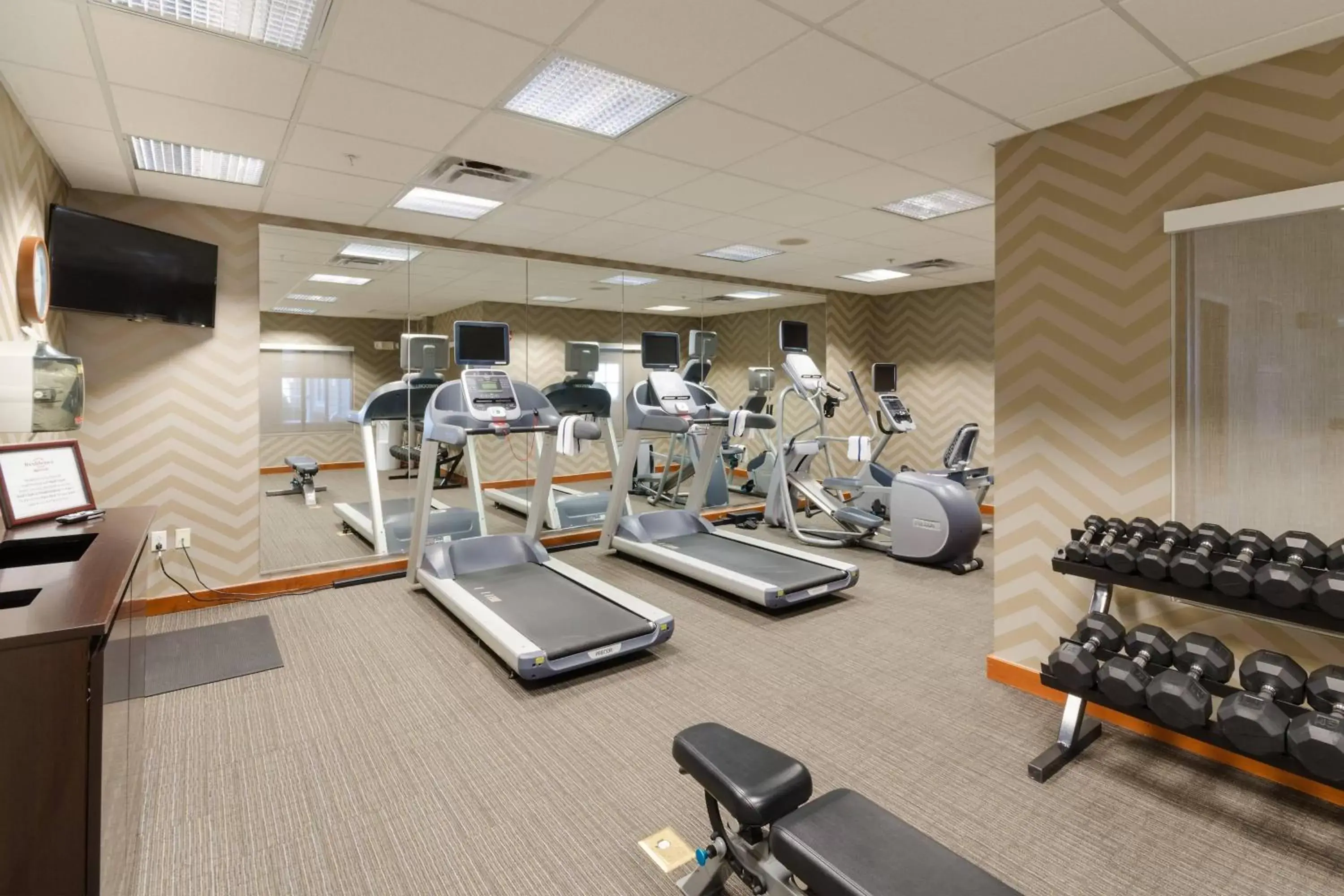 Fitness centre/facilities, Fitness Center/Facilities in Residence Inn by Marriott Fredericksburg