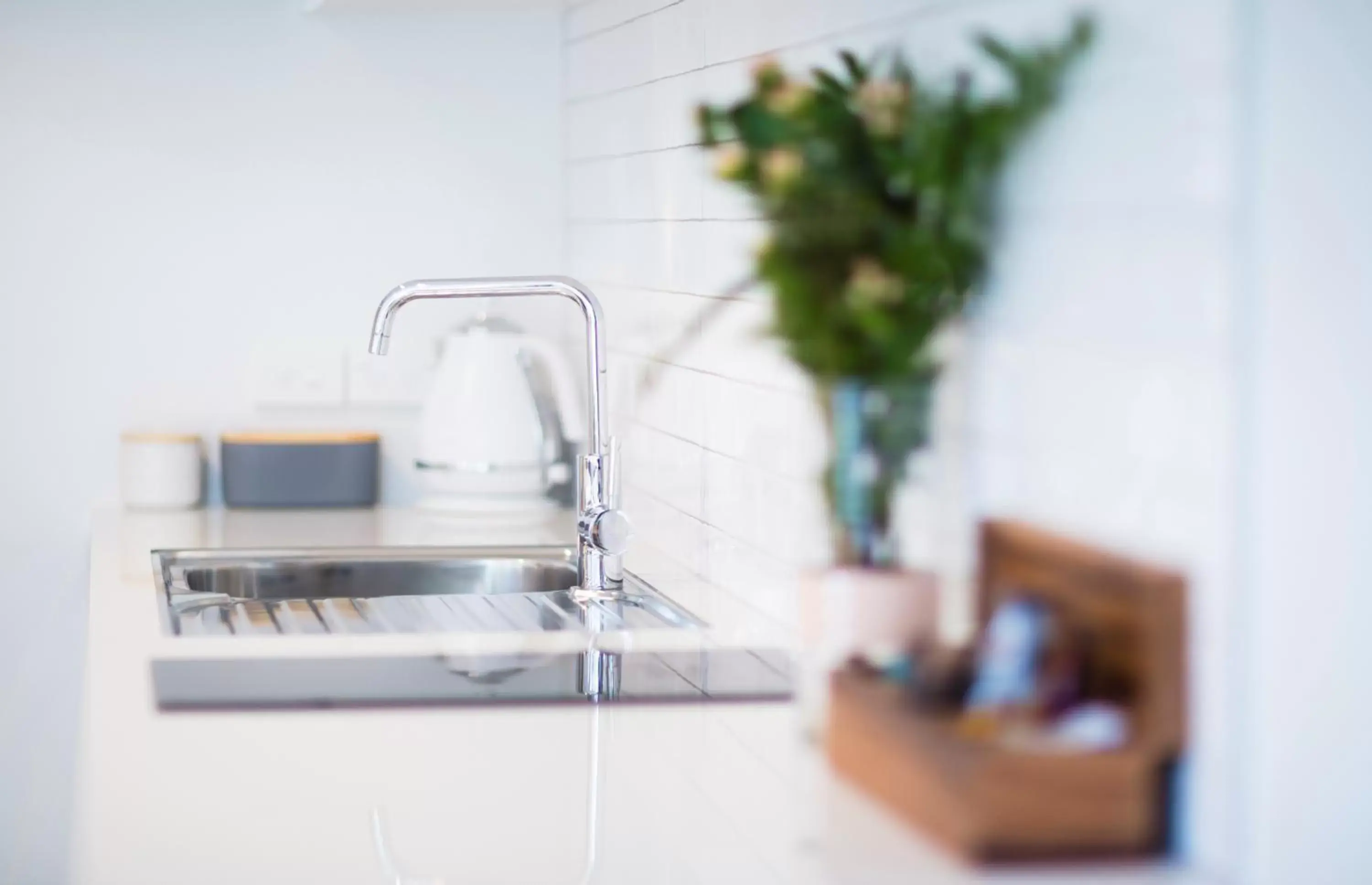 Kitchen/Kitchenette in Beechwood Boutique Accommodation