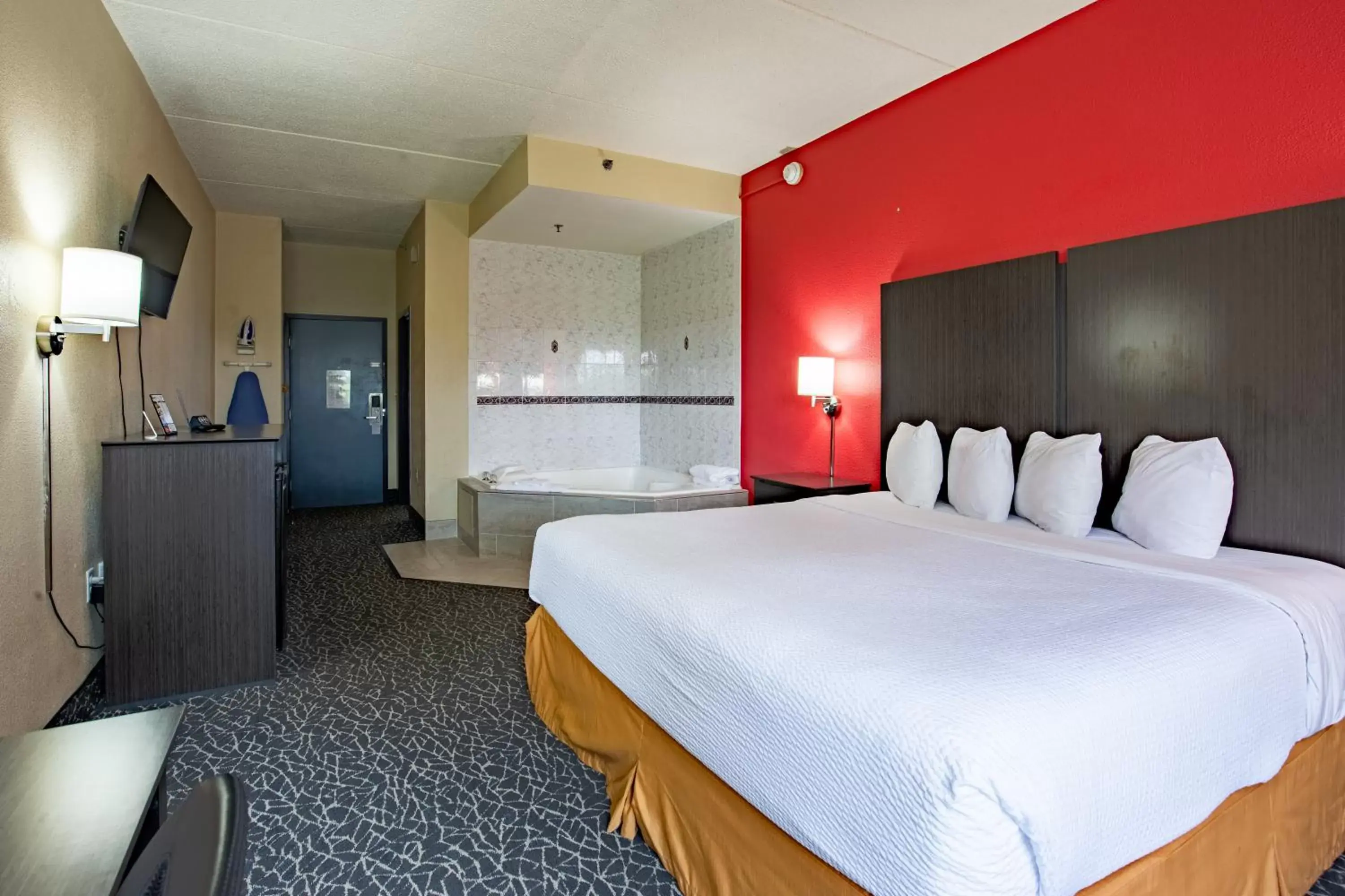 Bed in Ramada by Wyndham Bolingbrook