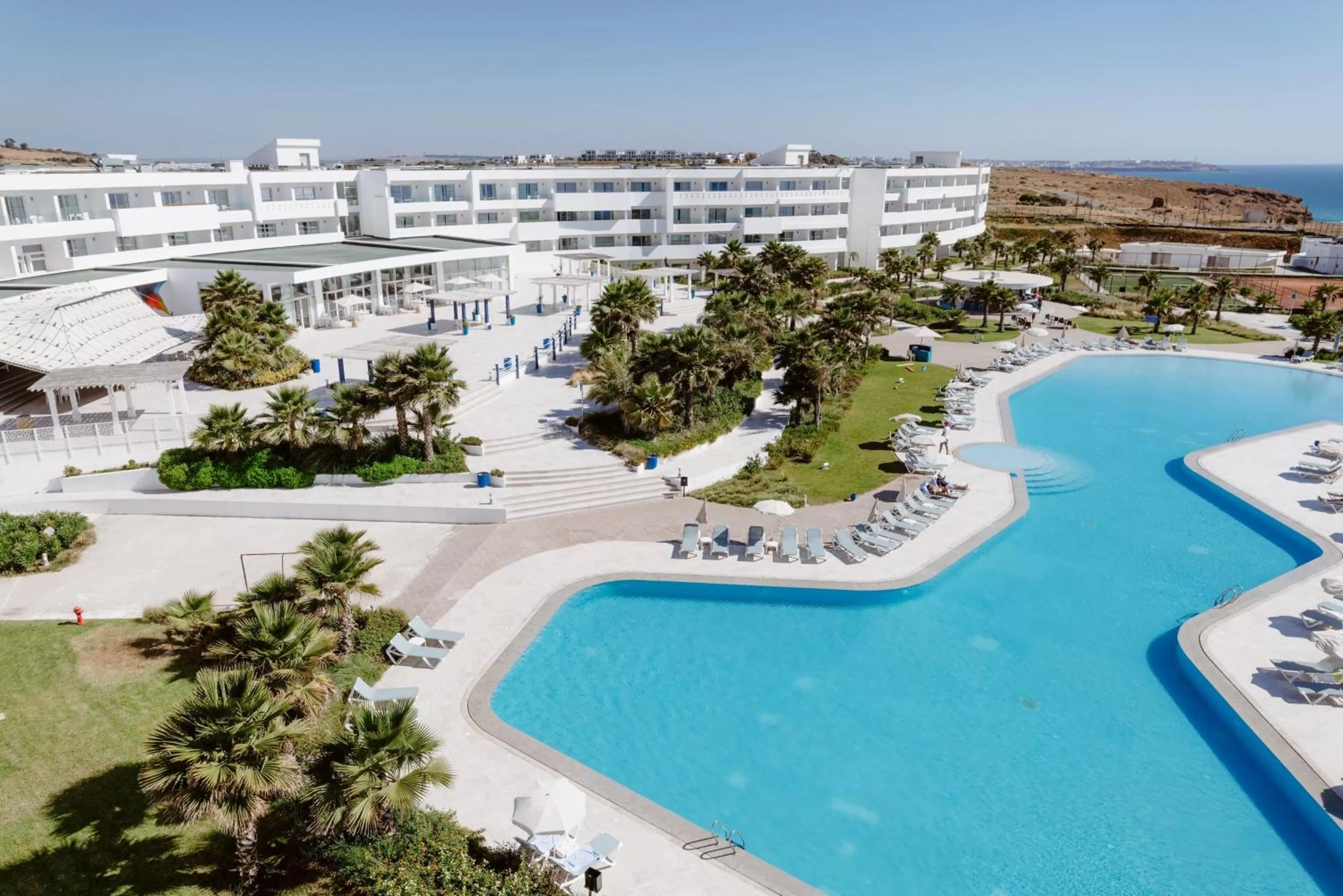 Pool view in Lixus Beach Resort - All Inclusive