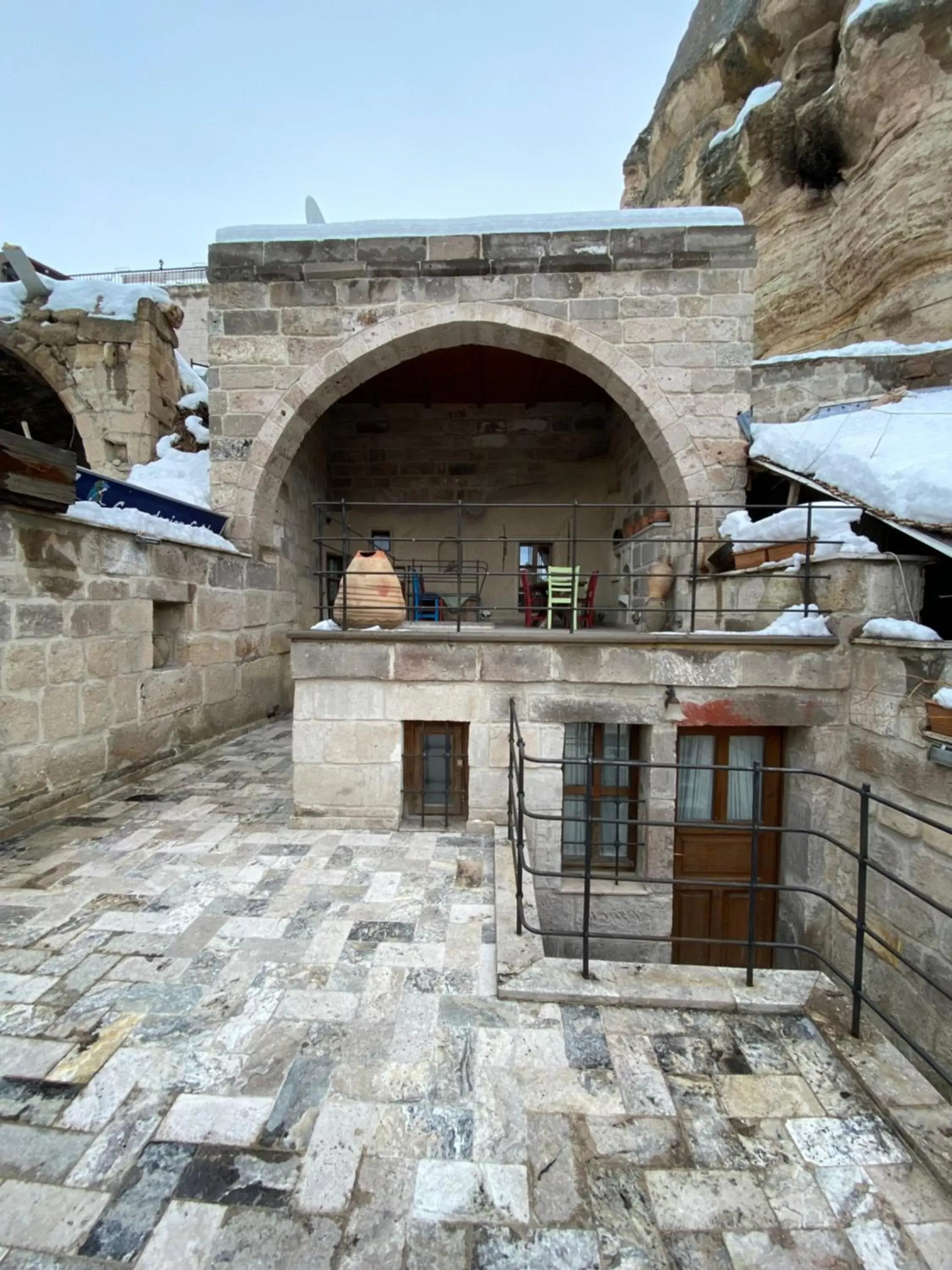 BBQ Facilities in Osmanbey Cave House