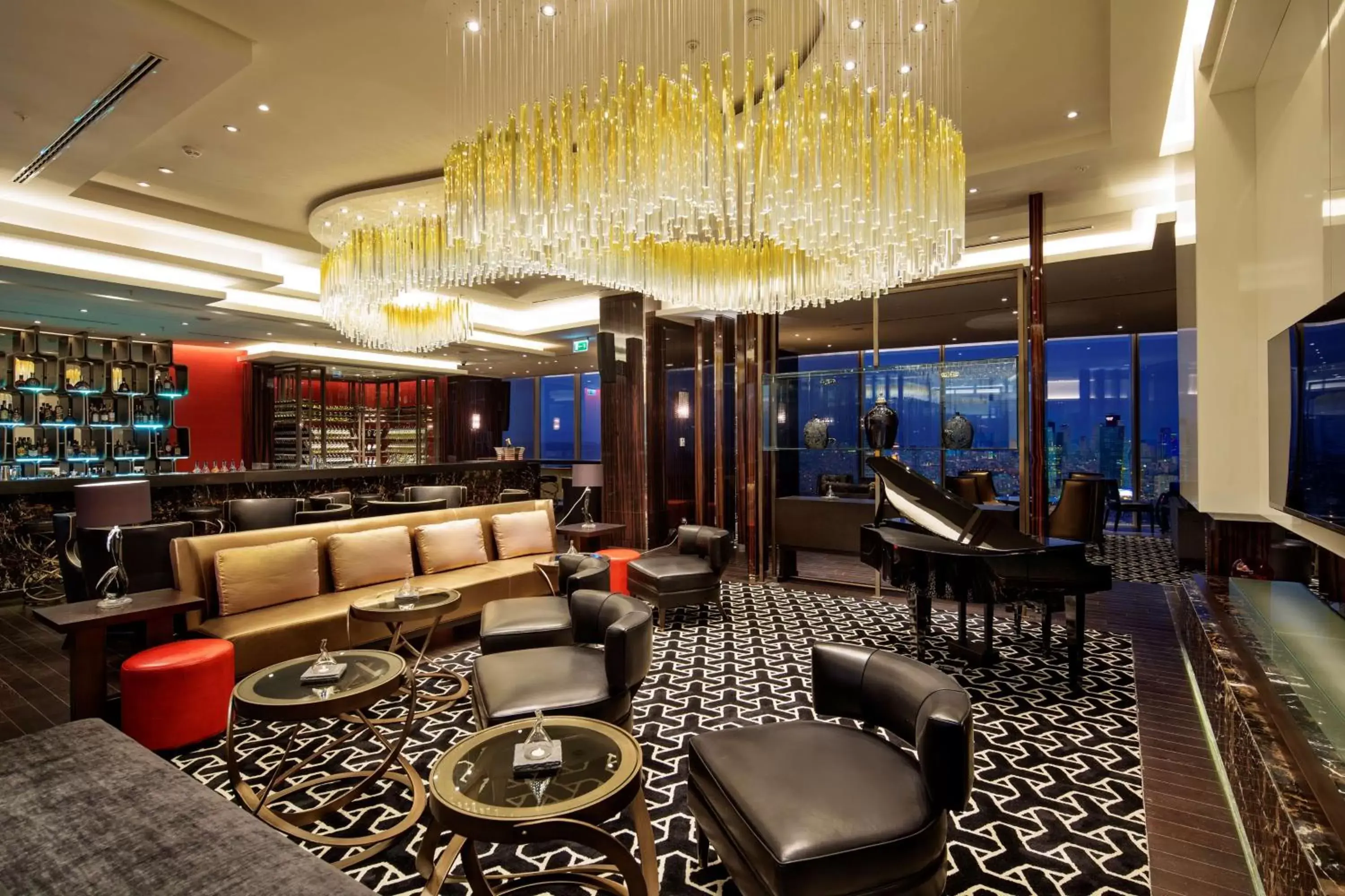 Lounge or bar, Lounge/Bar in Hilton Istanbul Bomonti