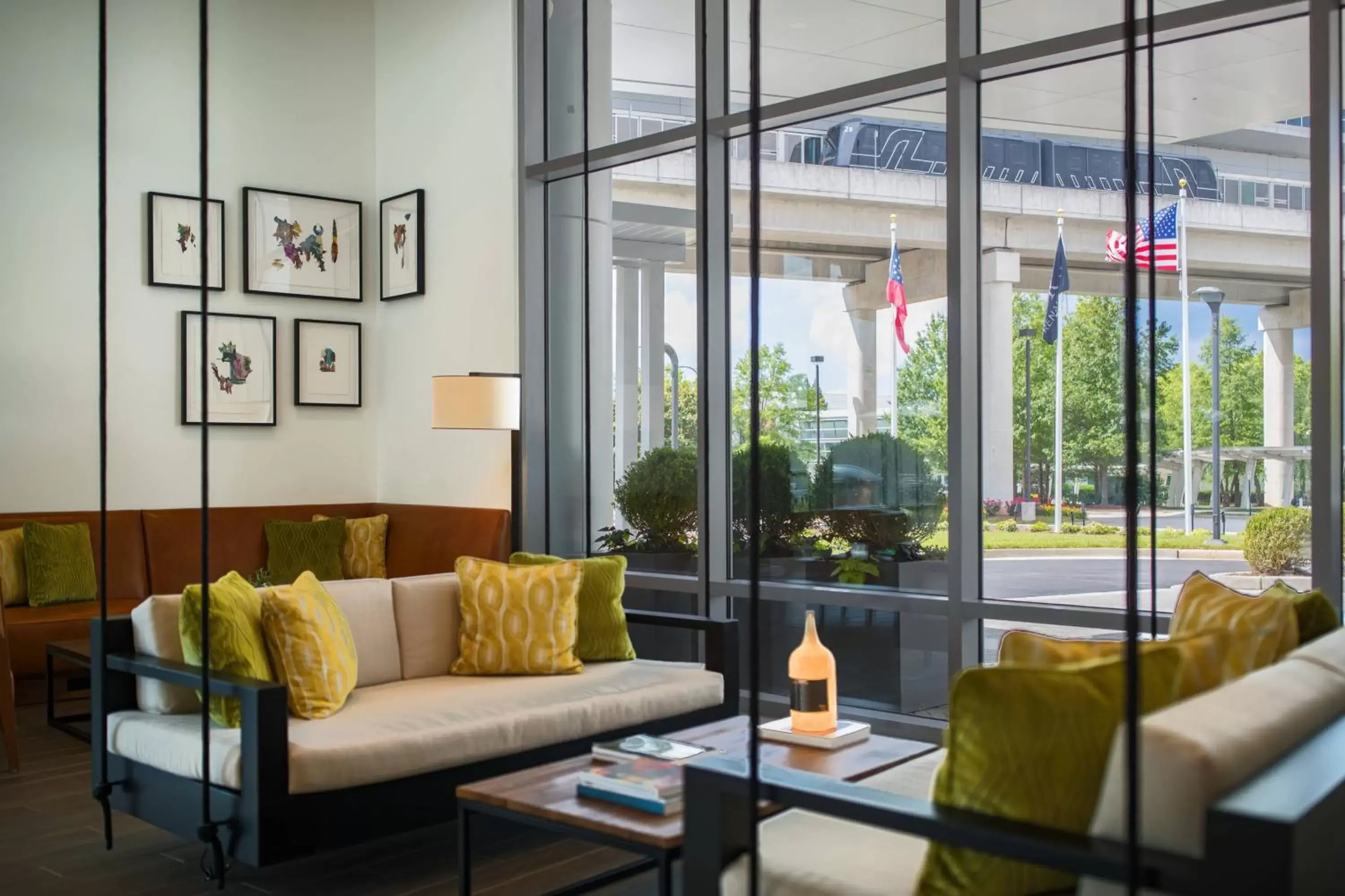 Lobby or reception, Seating Area in Renaissance Atlanta Airport Gateway Hotel