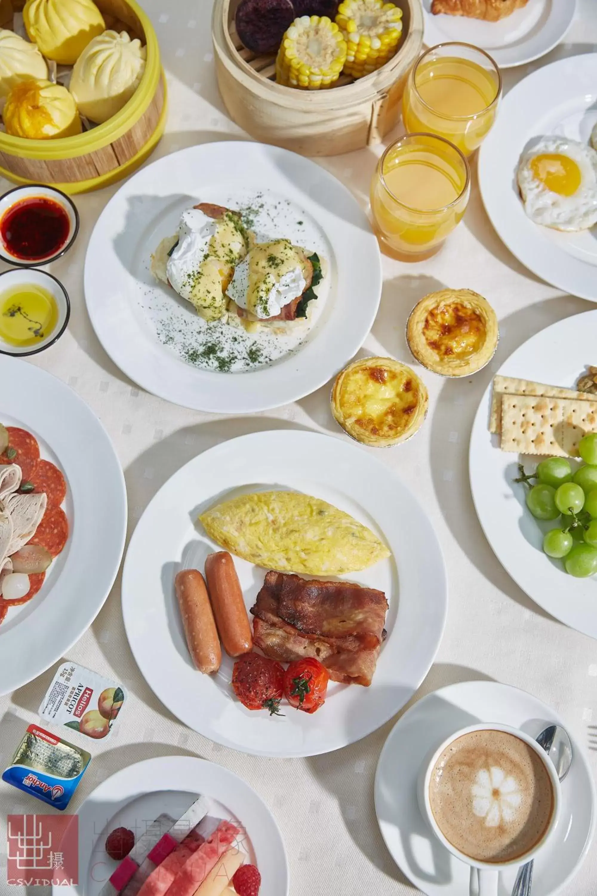 Breakfast in Hilton Dali Resort & Spa Breakfast in Hilton Dali Resort & Spa