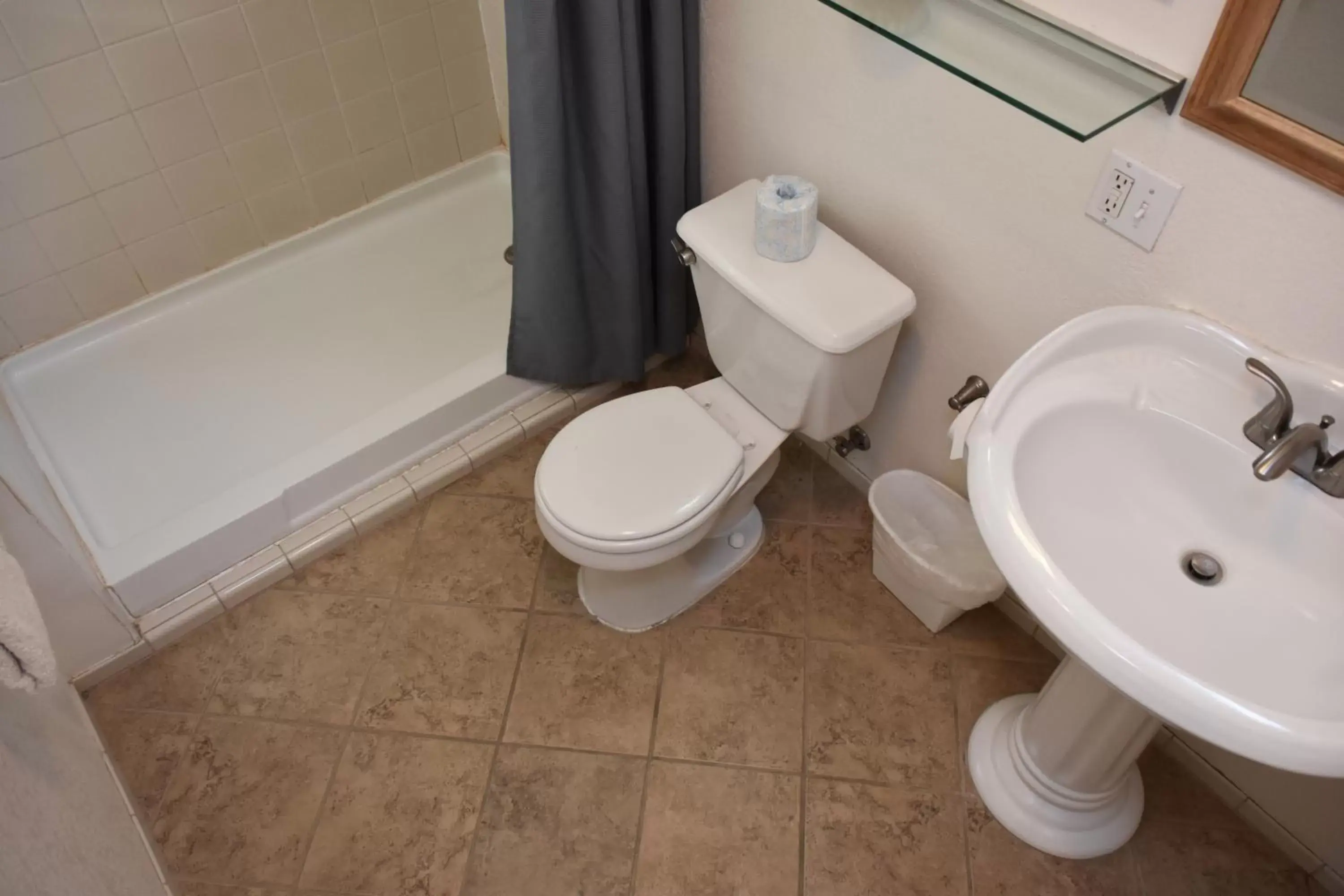 Bathroom in Panamint Springs Motel & Tents