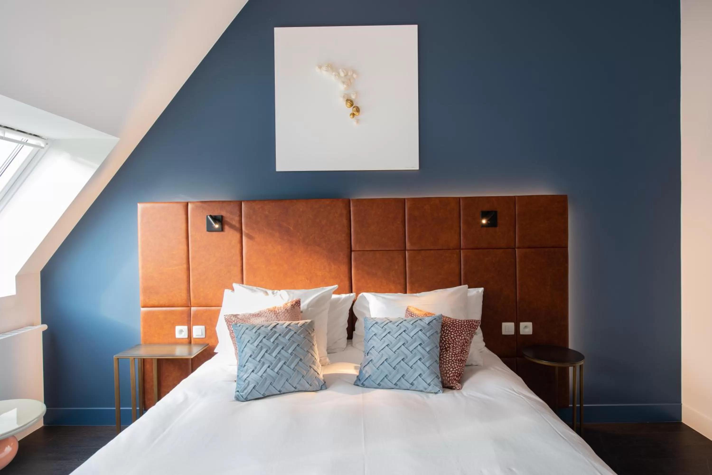 Bed in Boutique Hotel Sablon by CW Hotel Collection