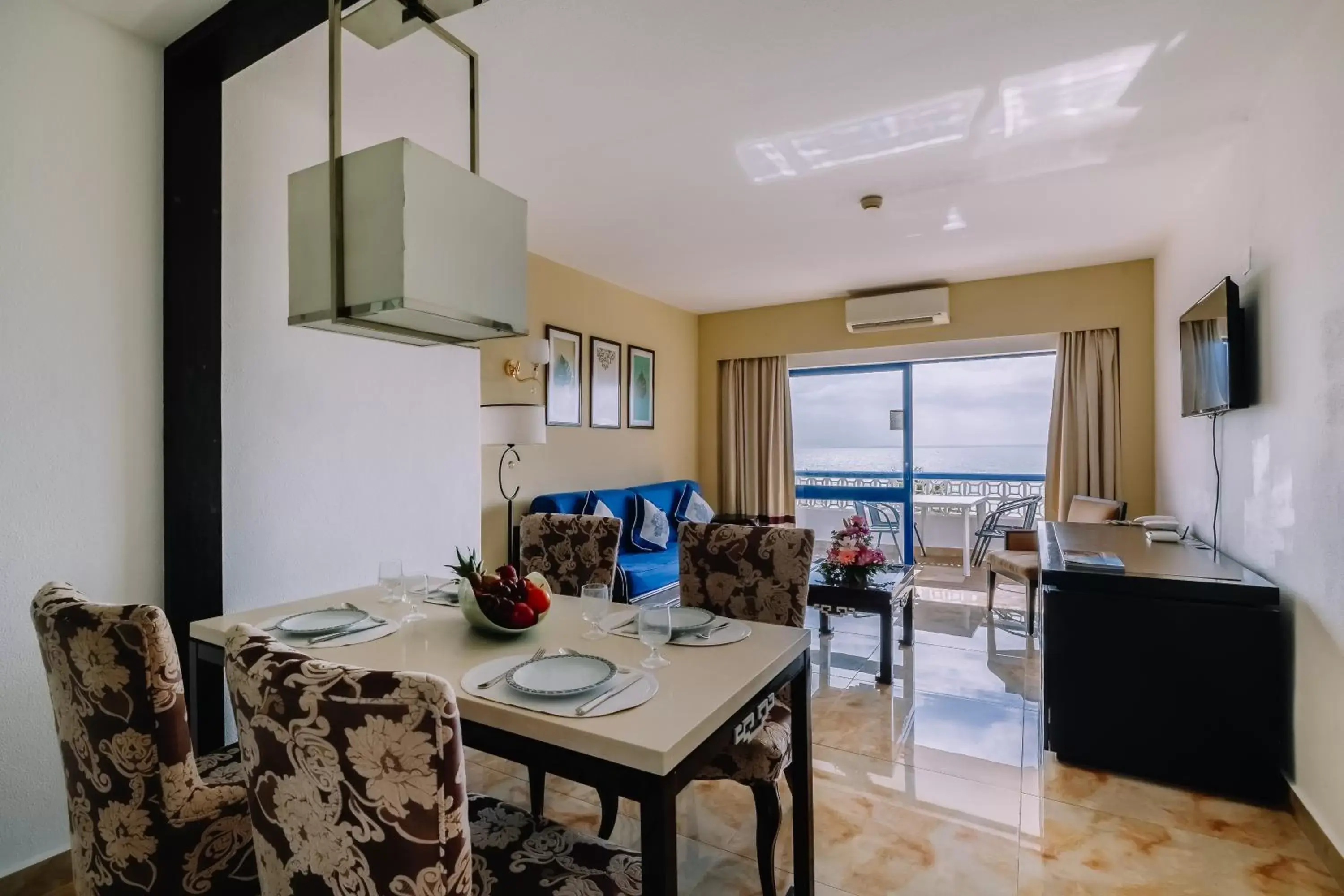 Living room, Dining Area in Grand Muthu Oura View Beach Club