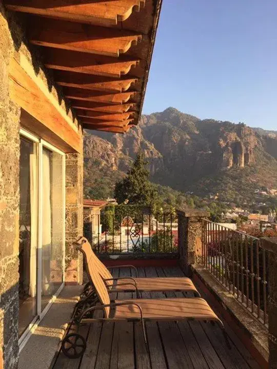 Balcony/Terrace in Posada del Tepozteco