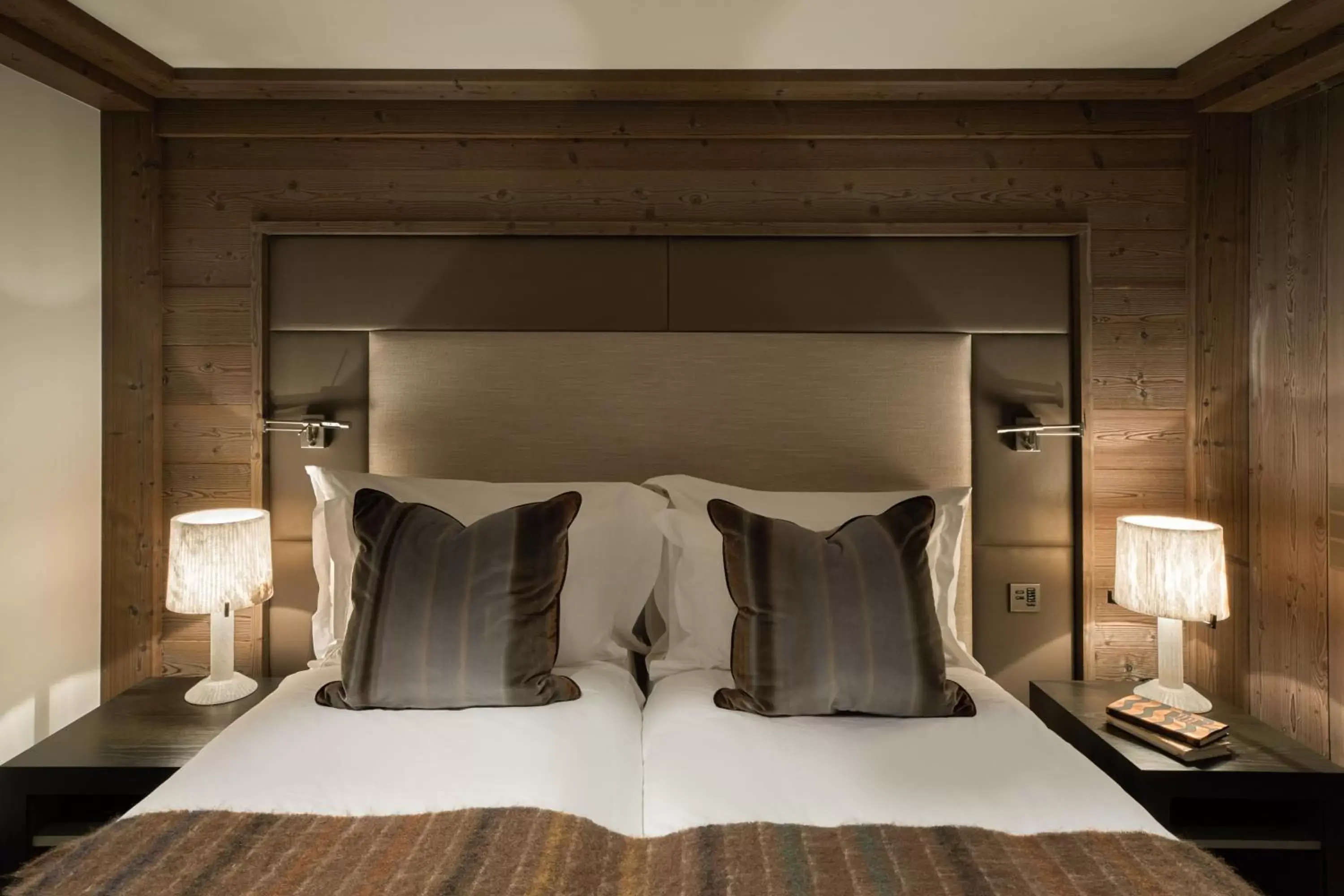 Bedroom, Bed in Six Senses Residences & Spa Courchevel