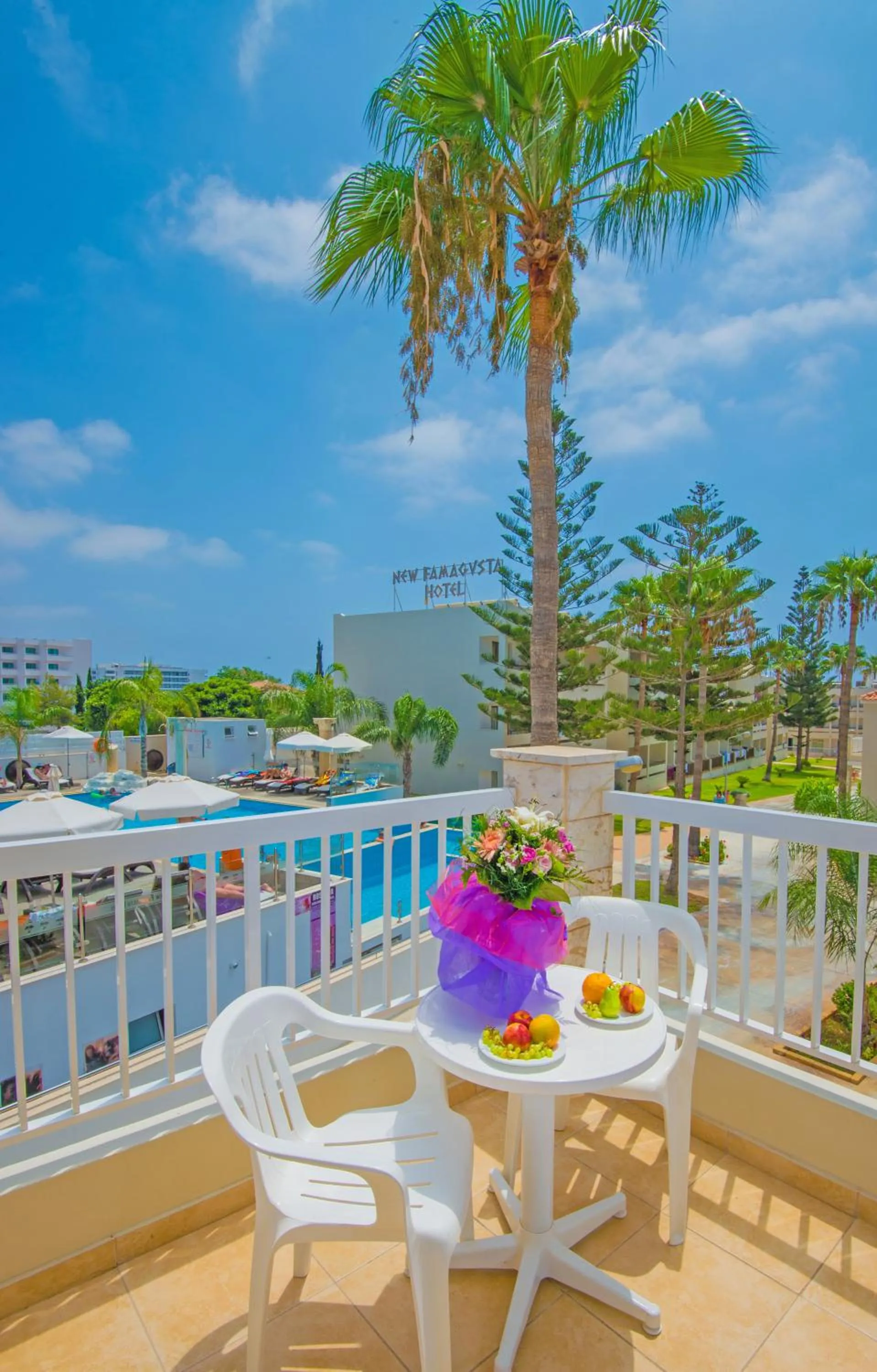 Balcony/Terrace in New Famagusta Hotel & Suites