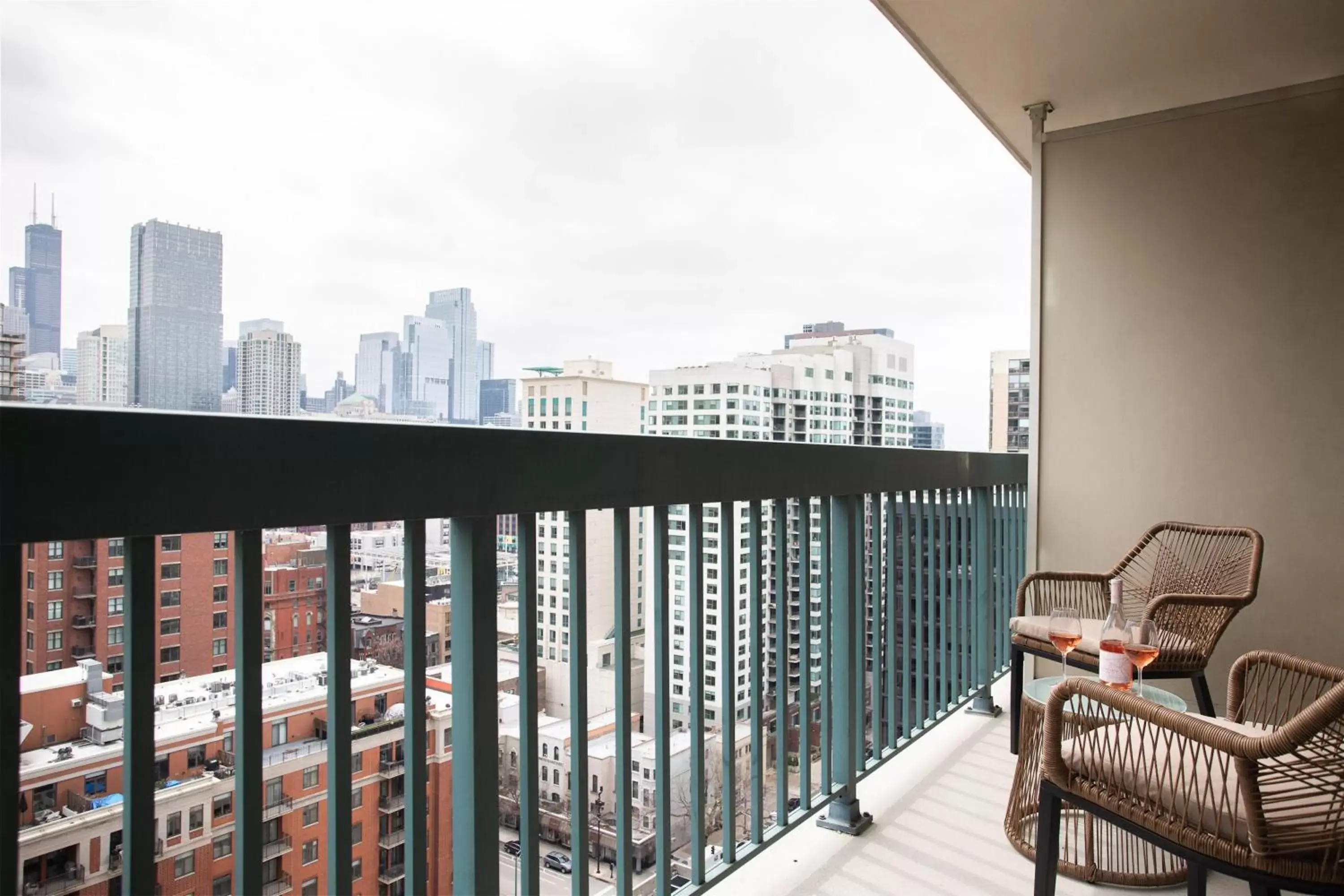 Balcony/Terrace in Kasa Magnificent Mile Chicago