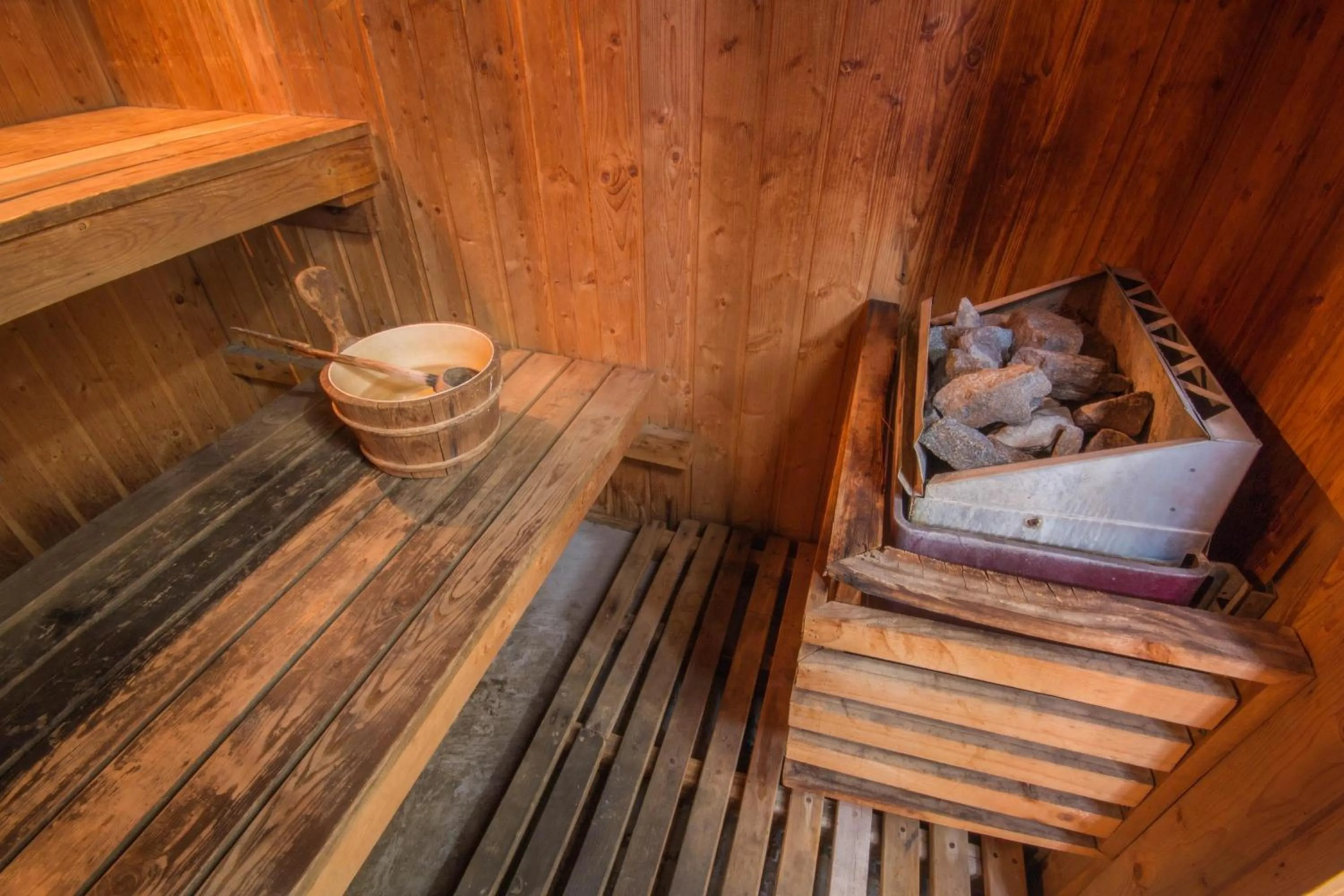 Sauna in Tai Pan Hotel