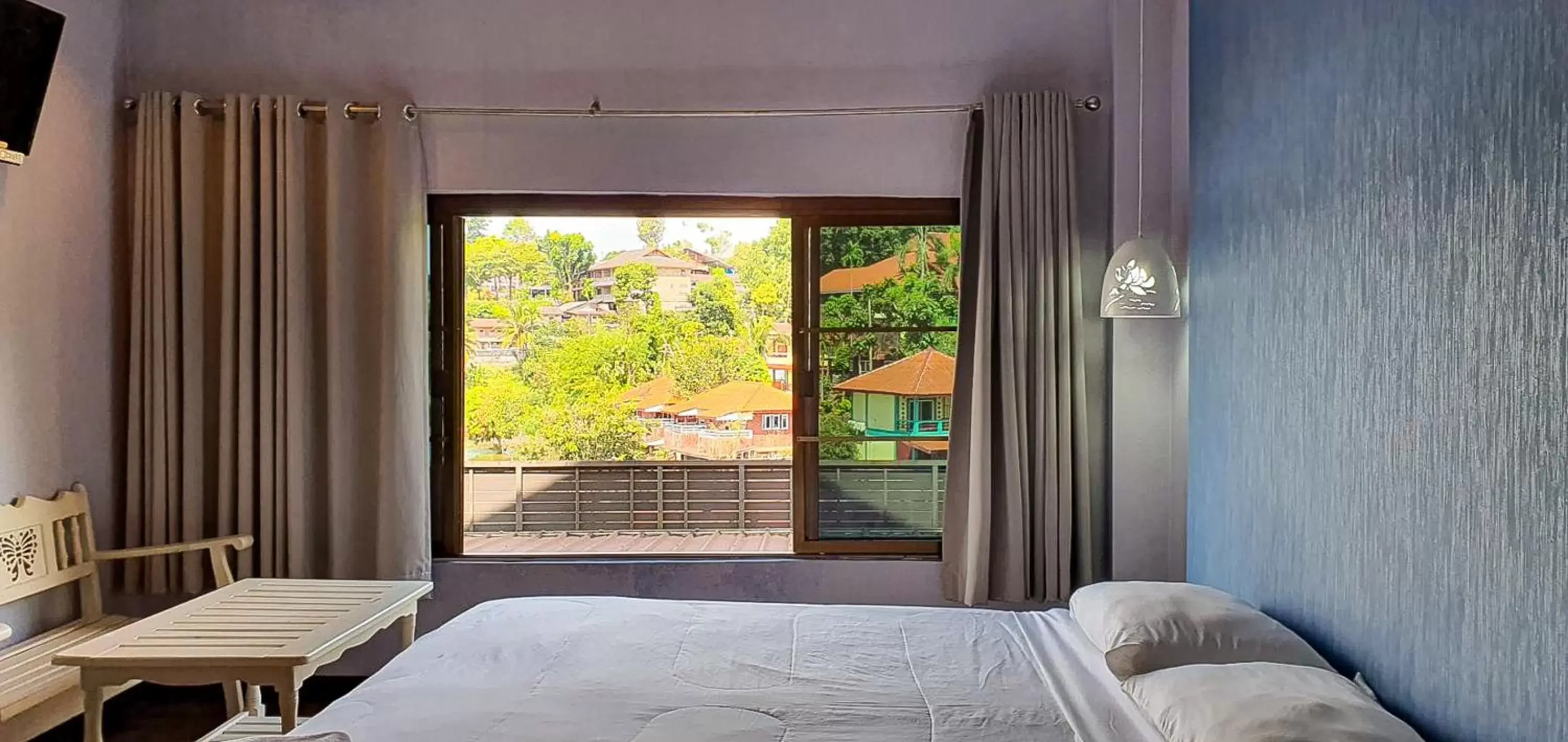 Bedroom, Bed in Phornpailin Riverside Resort