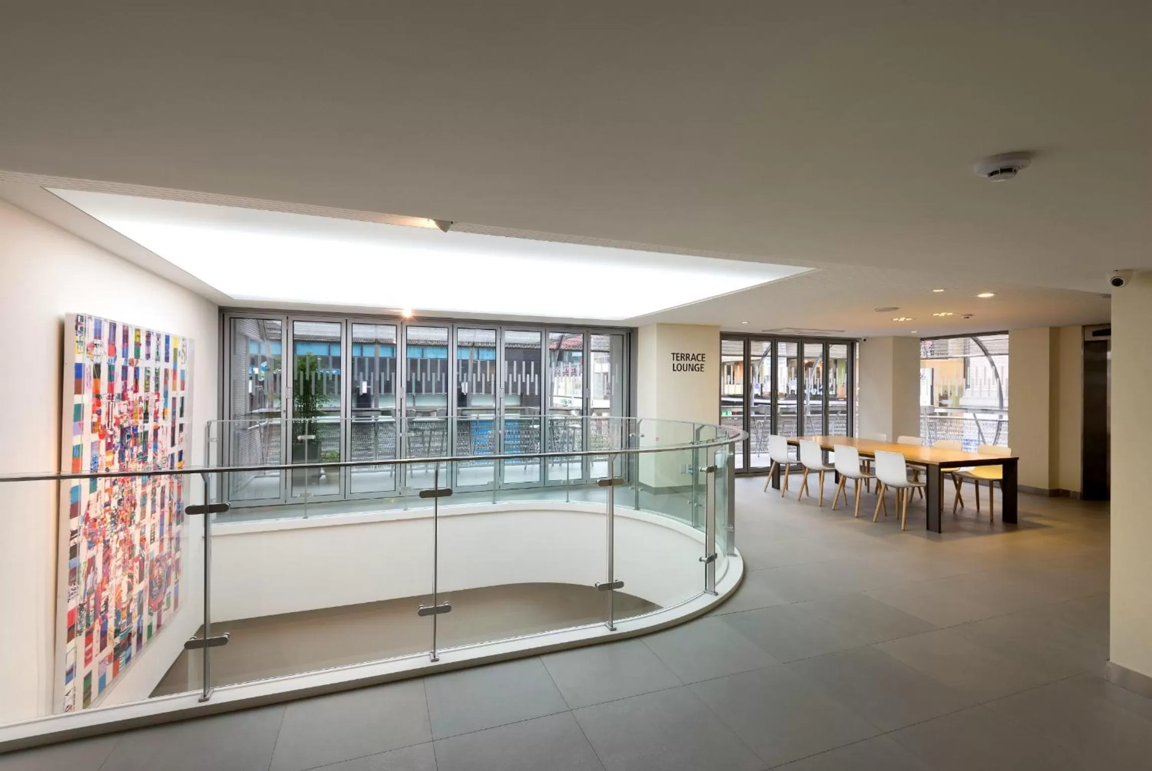 Balcony/Terrace in Metro Hotel Myeongdong