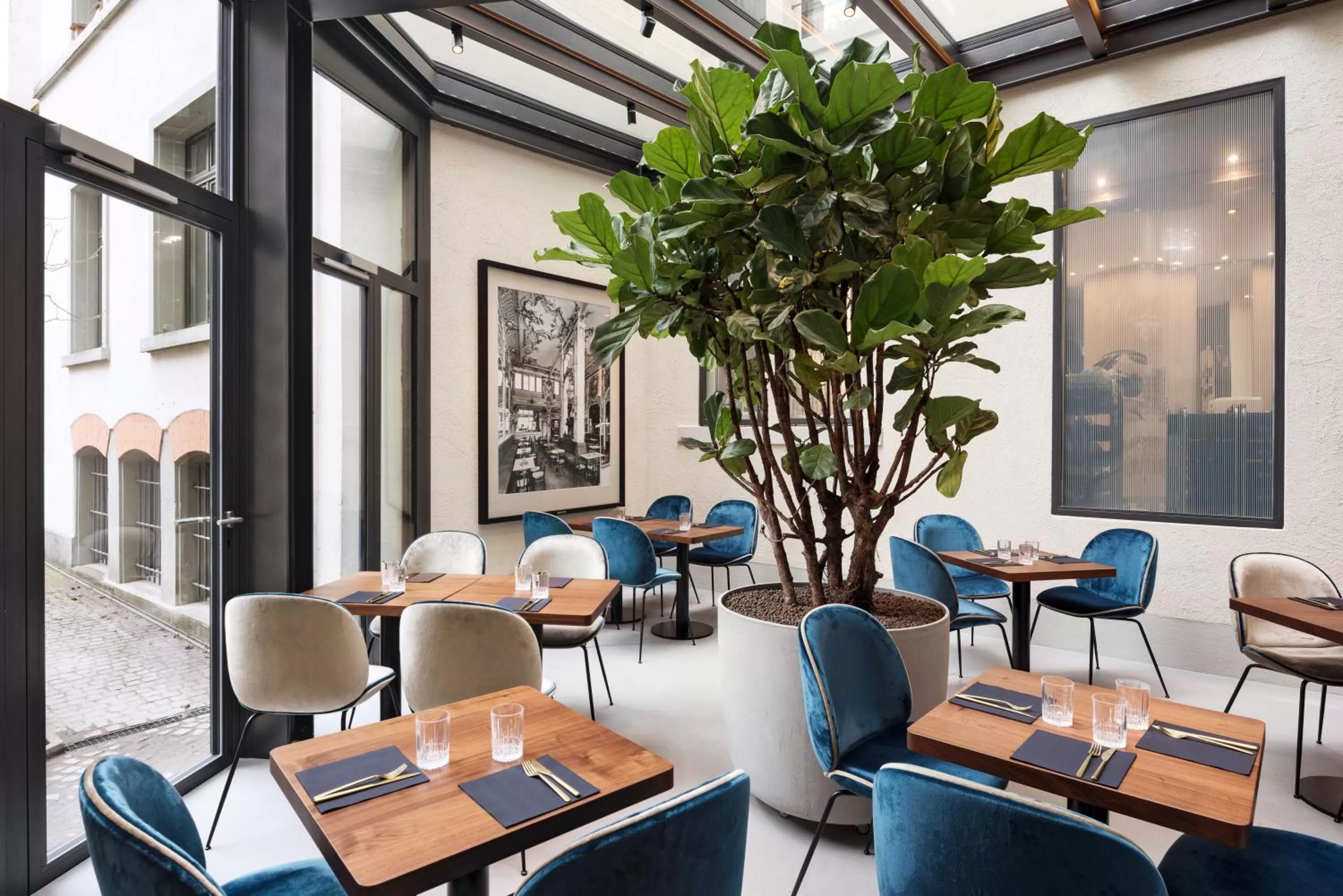 Restaurant/places to eat in Hotel Scheuble