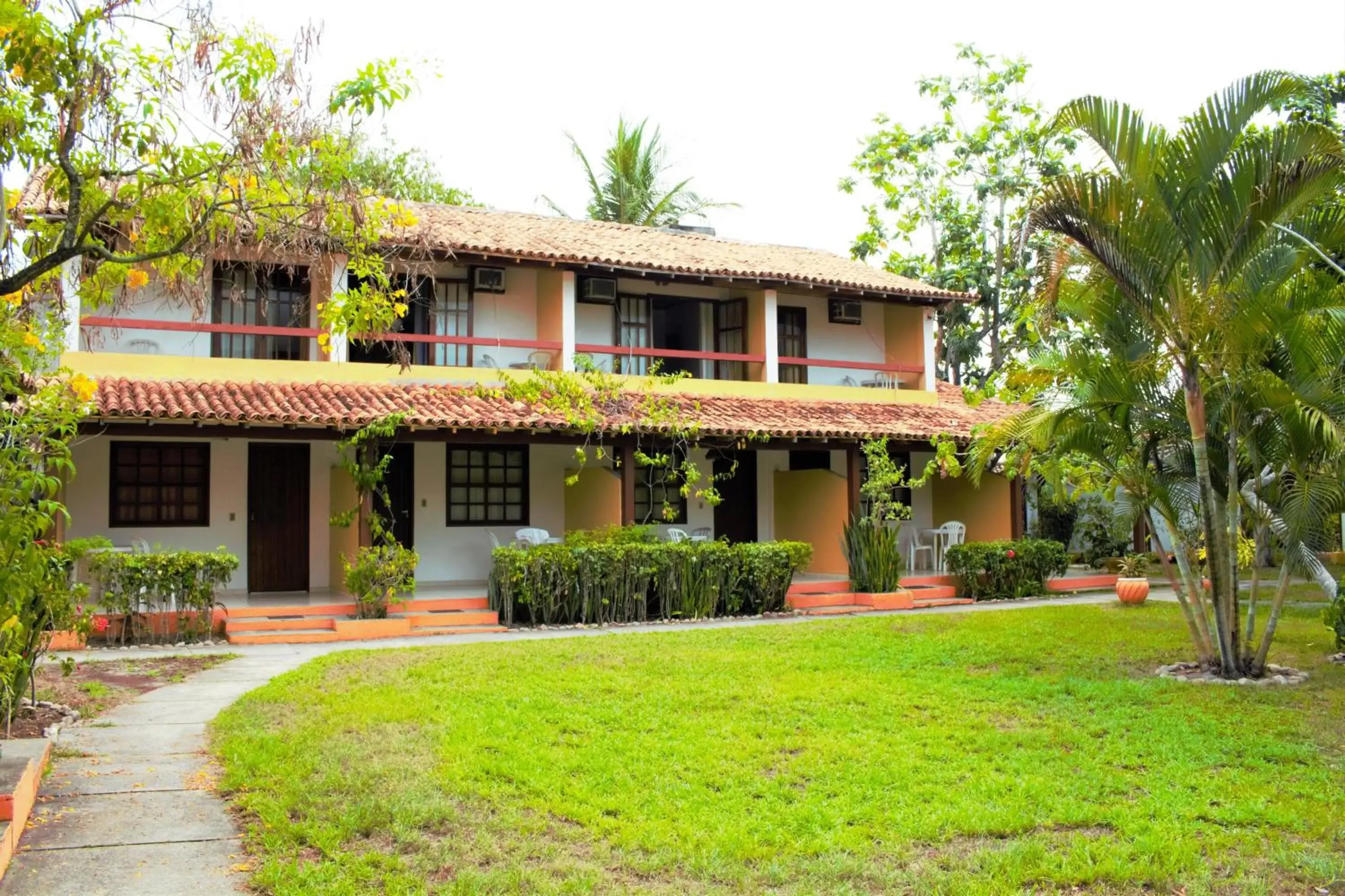 Patio, Property Building in Pousada Aldeia Portuguesa