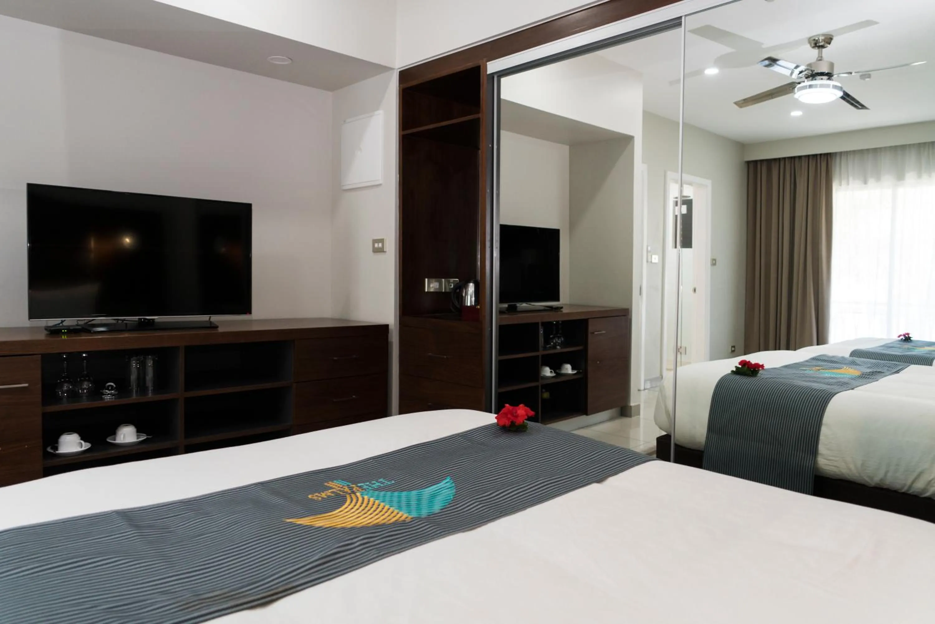 TV and multimedia, Bed in The Palms Denarau Fiji