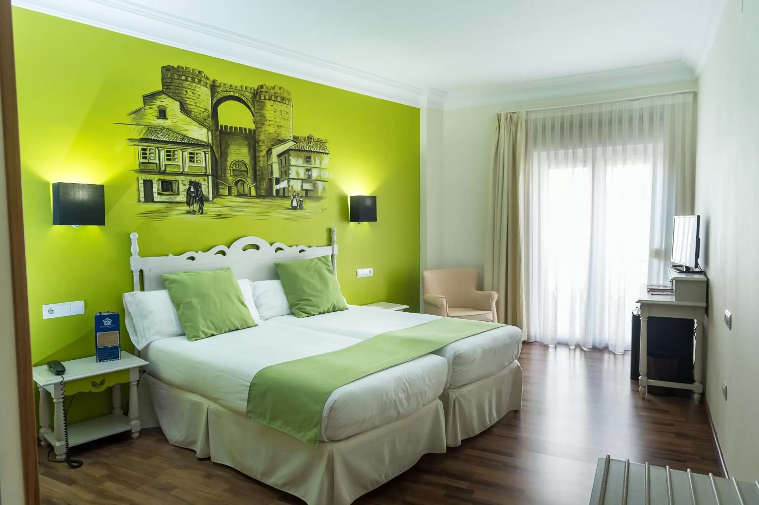 Bedroom, Bed in Palacio Valderrabanos