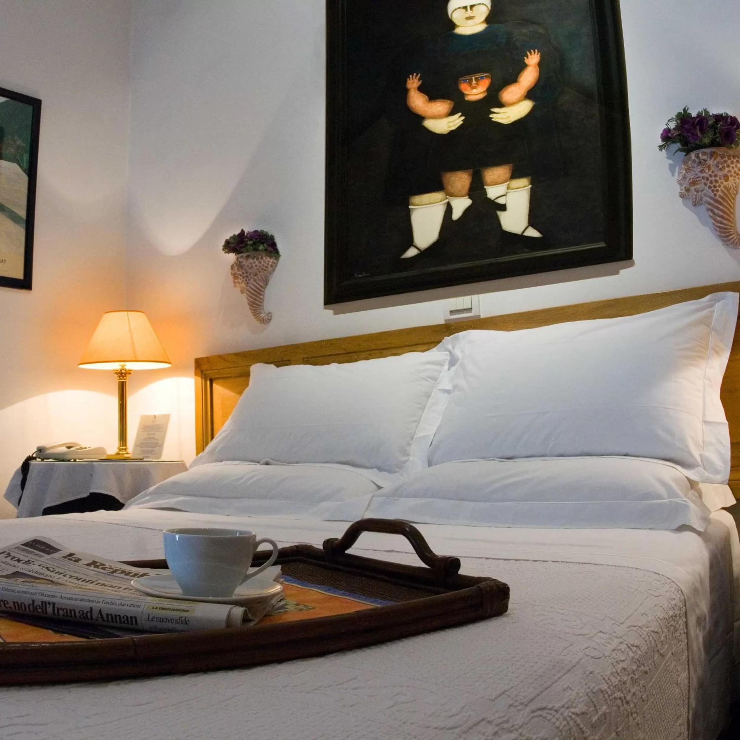 Bedroom, Bed in Hotel Locanda Cairoli