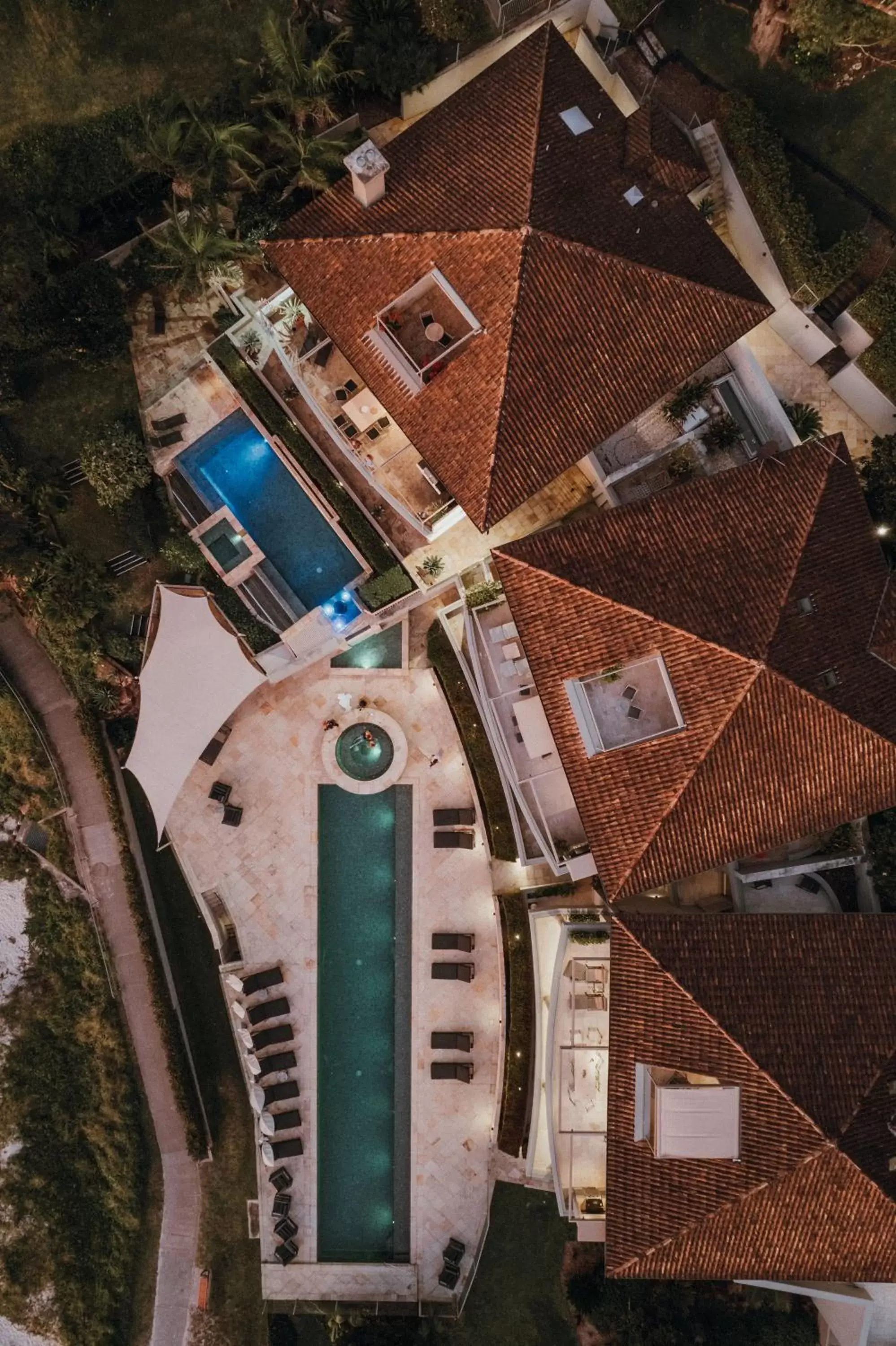 Bird's-eye View in Amarna Luxury Beach Resort